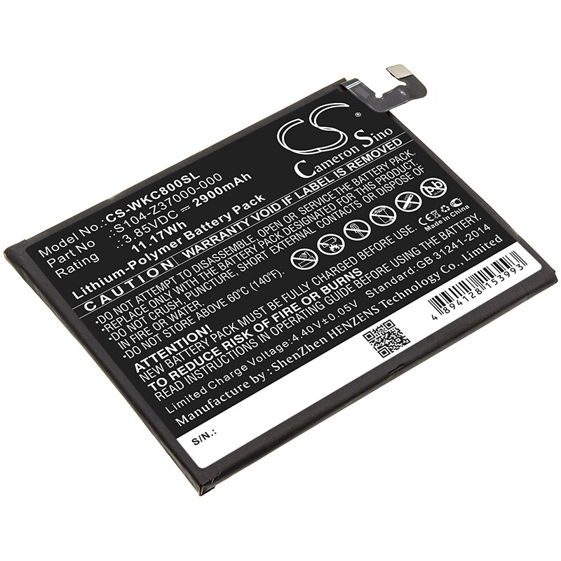Batteri for SmartPhone, Mobil for Wiko View 2, View 2 Pro, C800AE og andre.