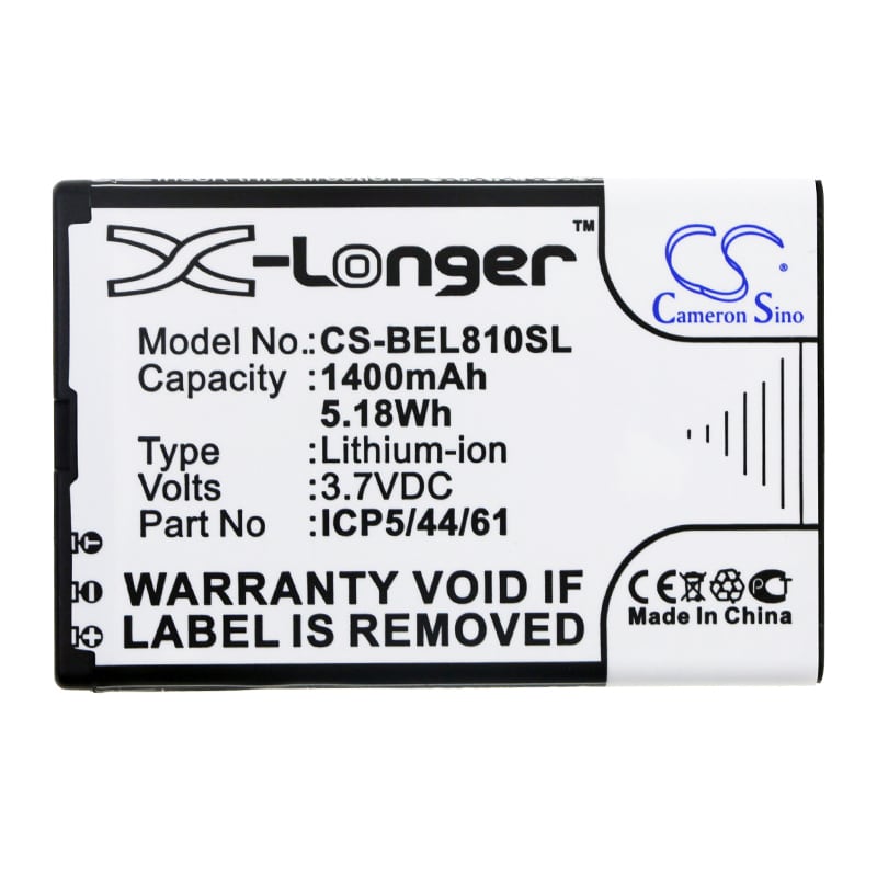Batteri for SmartPhone, Mobil for Bea-telefon SL810, SL820