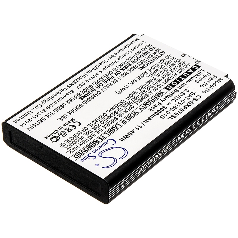Batteri for SmartPhone, mobil for Sonim XP5, XP5700, XP5s etc.