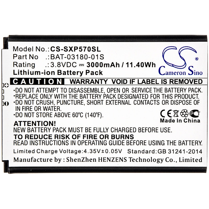 Batteri for SmartPhone, mobil for Sonim XP5, XP5700, XP5s etc.
