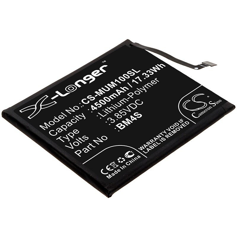 Batteri for SmartPhone, Mobil for Xiaomi Redmi 10X, M2004J7AC