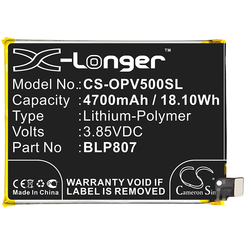 Batteri for SmartPhone, Mobil for OPPO Realme V5