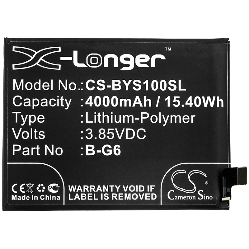 Batteri for smarttelefon, mobil for VIVO S1 Pro, V1945