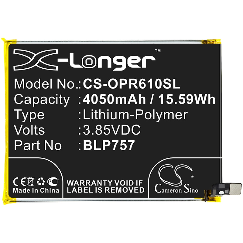 Batteri for SmartPhone, Mobil for OPPO Realme 6, Realme 6s, RMX2001 og andre.