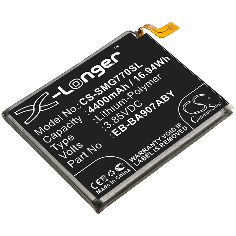 Batteri for SmartPhone, Mobil for Samsung Galaxy S10 Lite, SM-G770, SM-G770F og andre.
