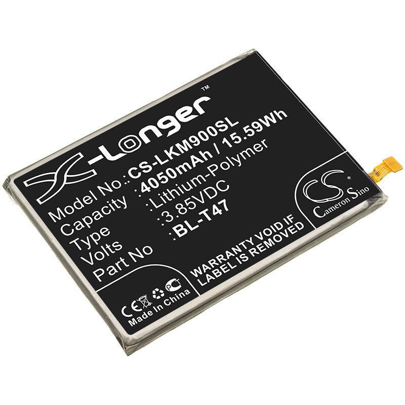 Batteri for SmartPhone, Mobil for LG Velvet, LMG900TM, Velvet 5G og andre.