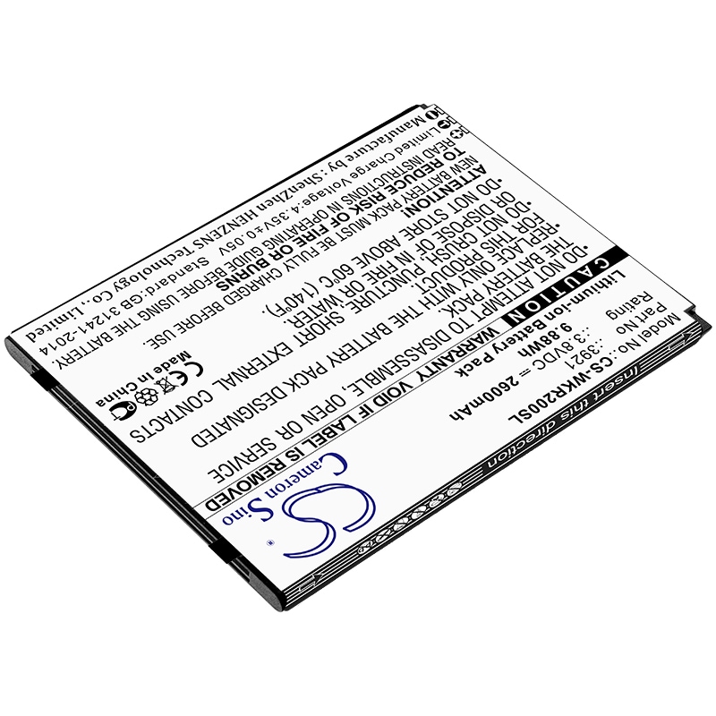 Batteri for SmartPhone, Mobil for Wiko ROBBY 2