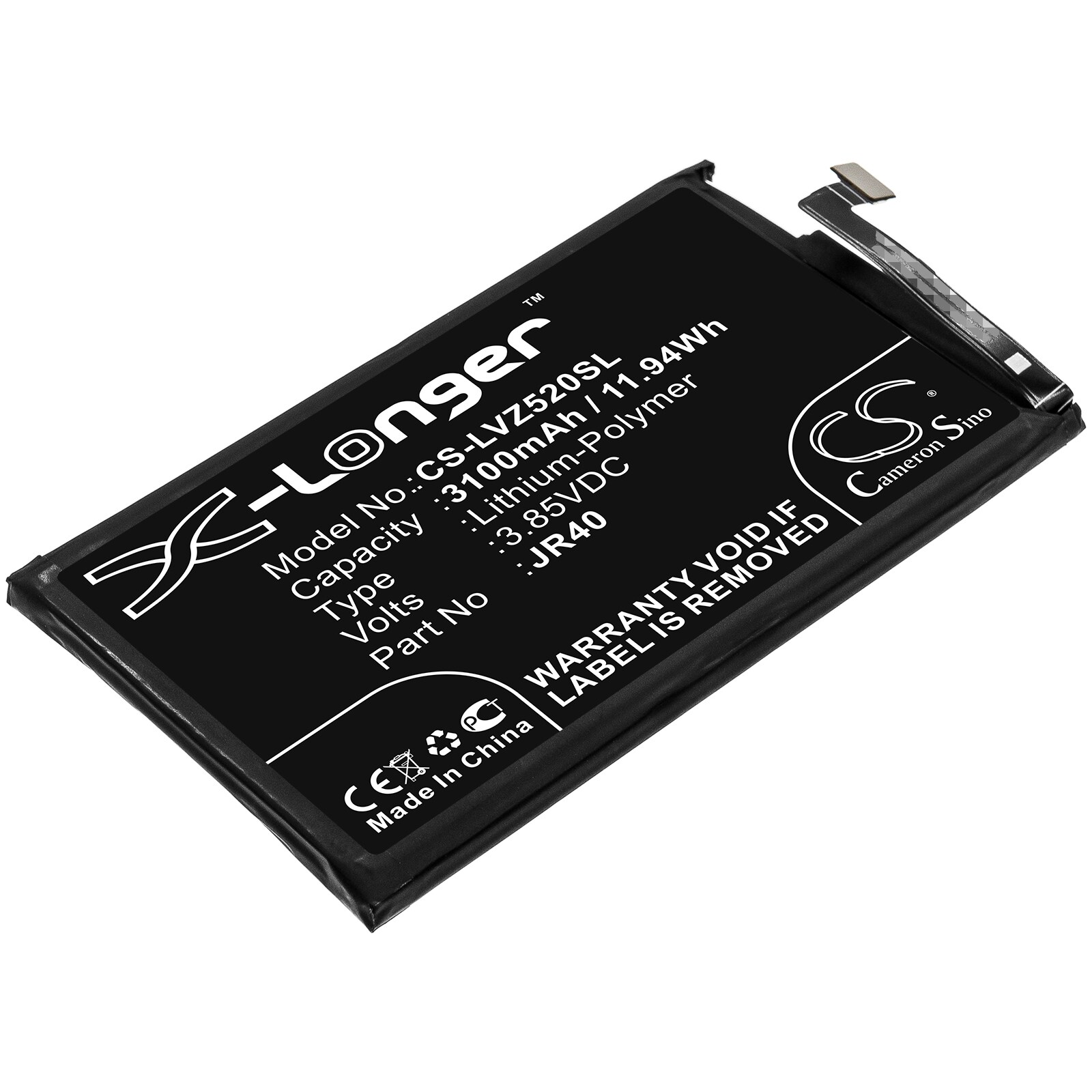 Batteri for SmartPhone, Mobil for Lenovo Z5 Pro, L78031, L78032