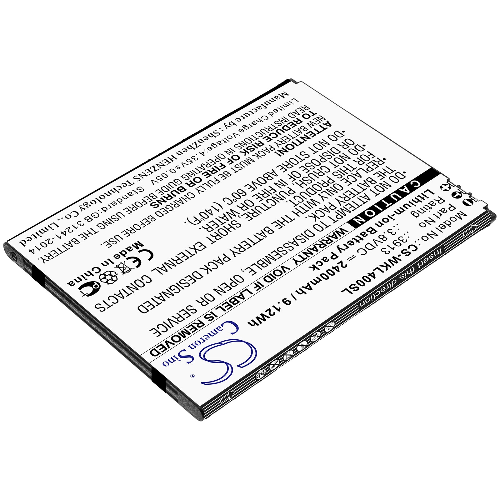 Batteri for SmartPhone, Mobil for Wiko Lenny 4, Lenny 4 Plus, Harry og andre.