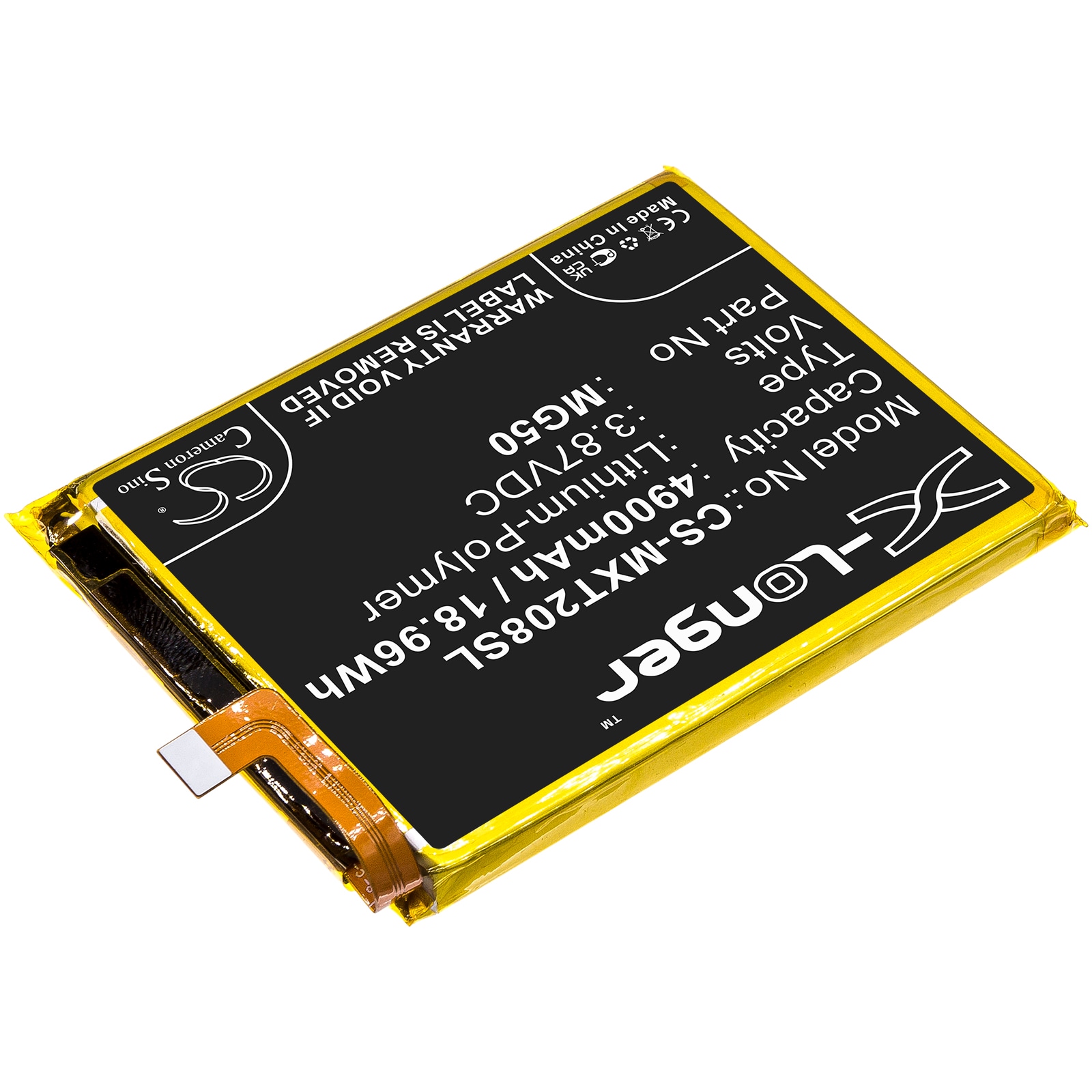 Batteri for SmartPhone, Mobil for Motorola Moto G9 Plus, Moto G9 Plus 2020, XT2087-1 og andre.
