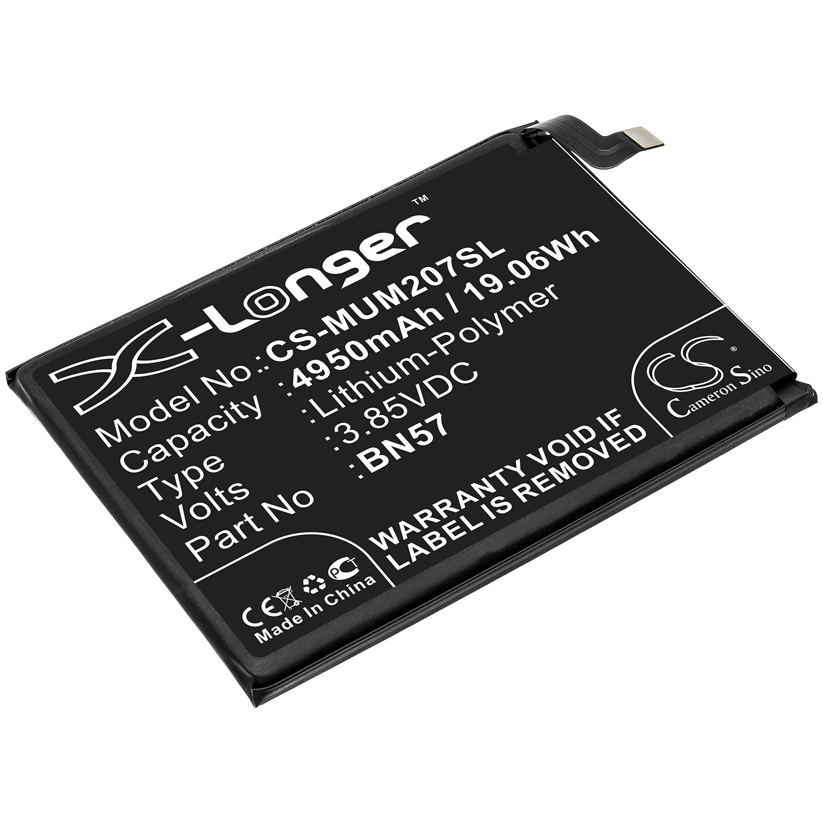 Batteri for SmartPhone, Mobil for Xiaomi Poco X3 NFC, M2007J20CG