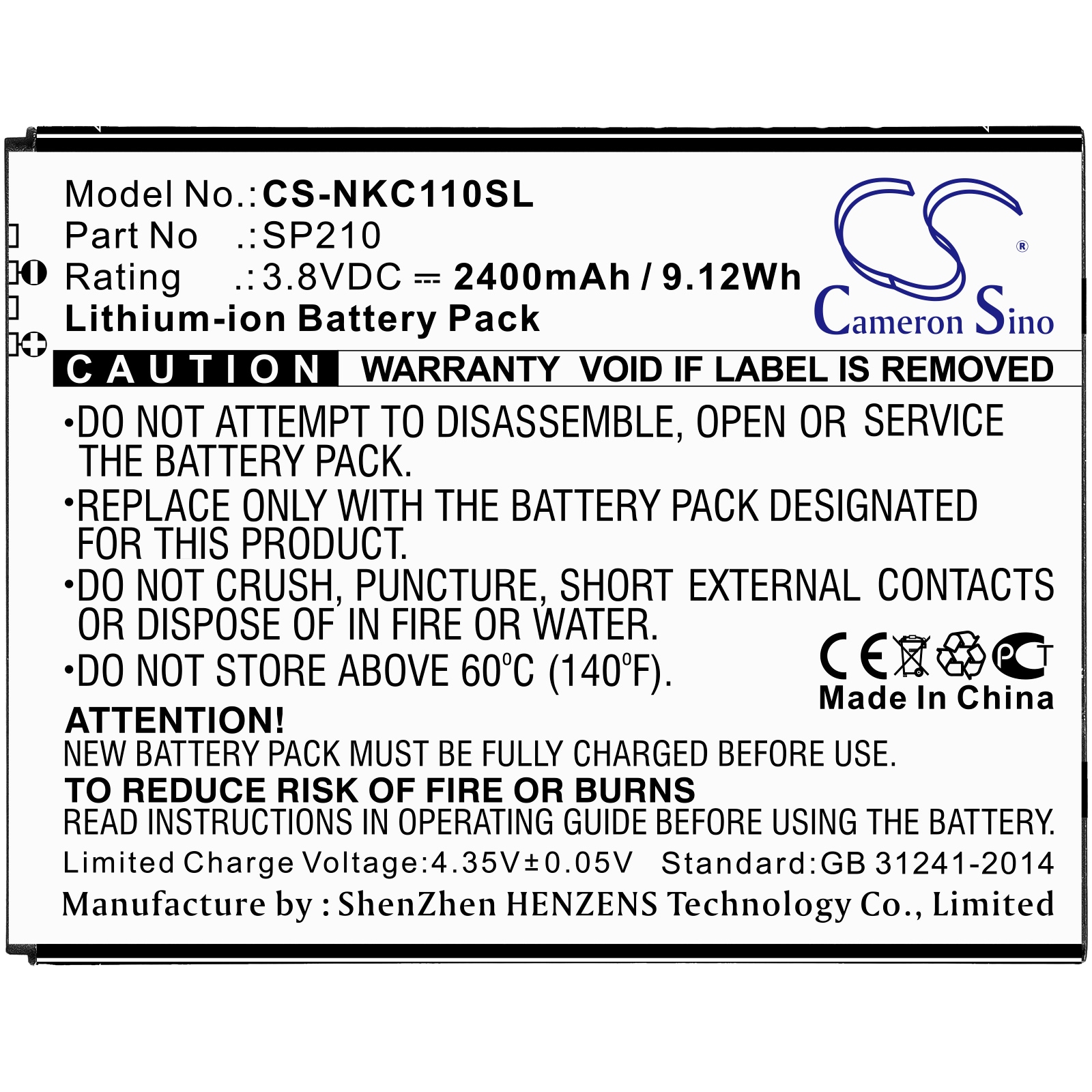 Batteri for SmartPhone, Mobil for Nokia C1 Plus