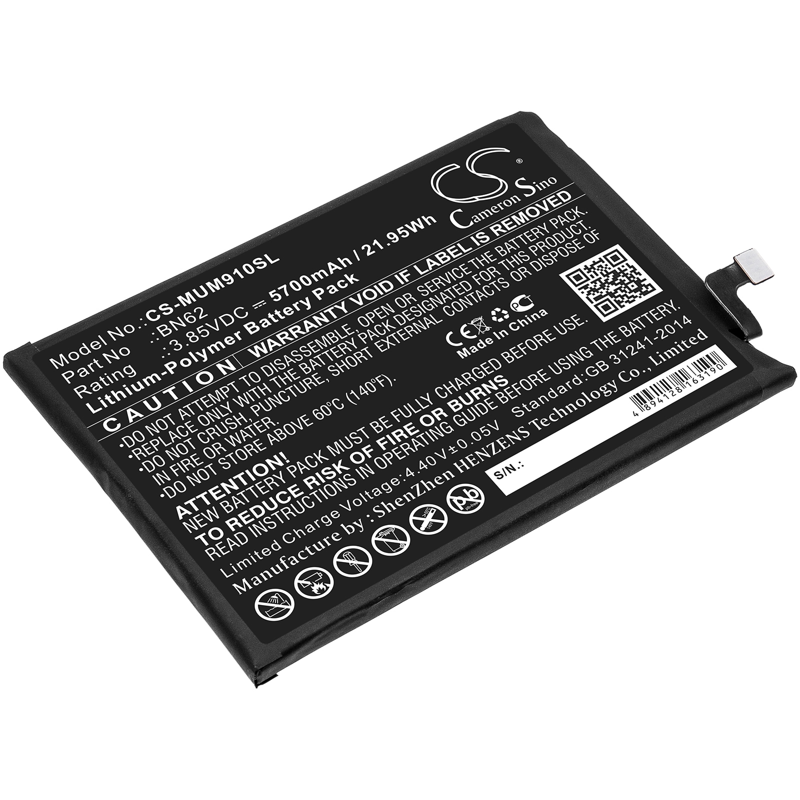 Batteri for SmartPhone, Mobil for Poco M3, M2010J19CI