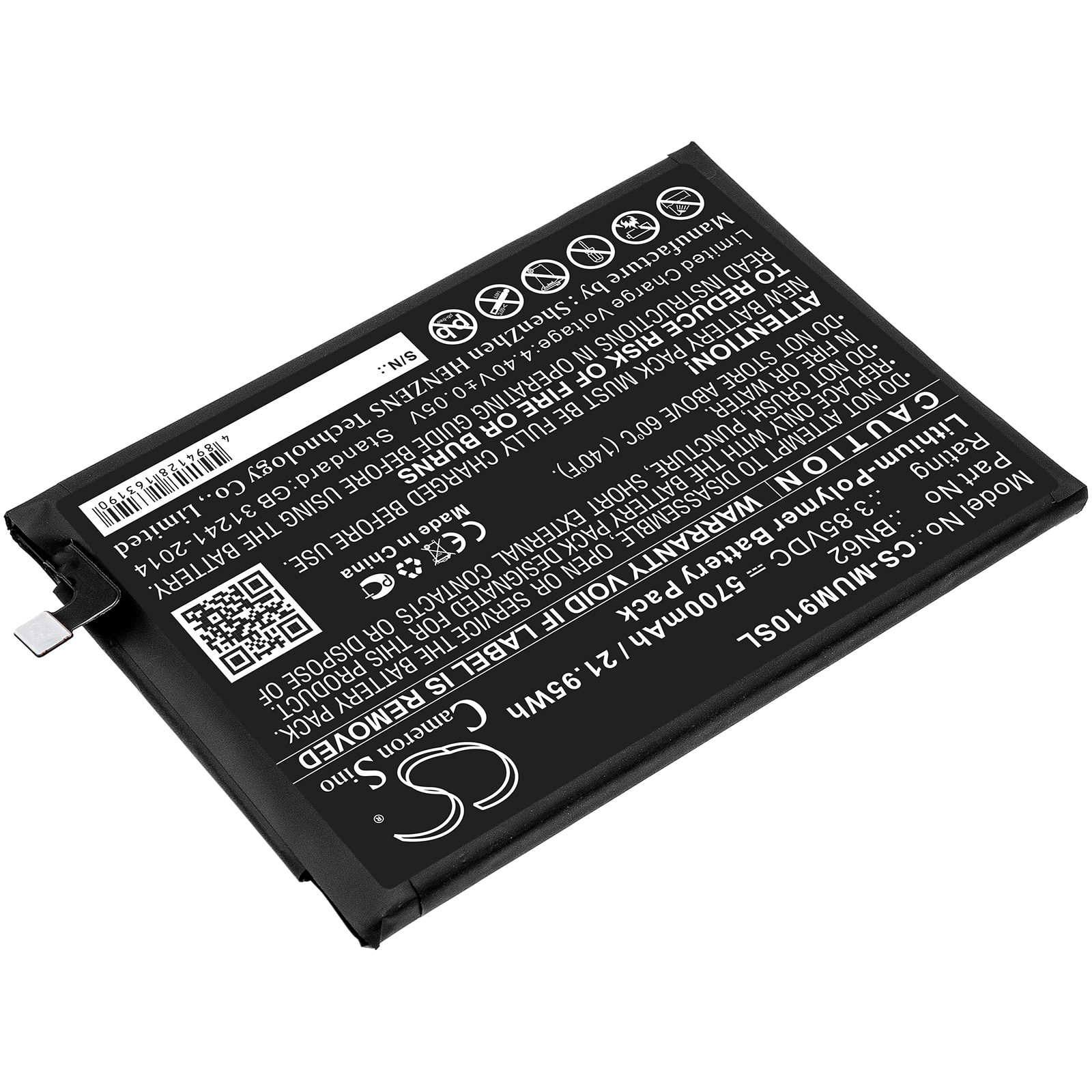Batteri for SmartPhone, Mobil for Poco M3, M2010J19CI