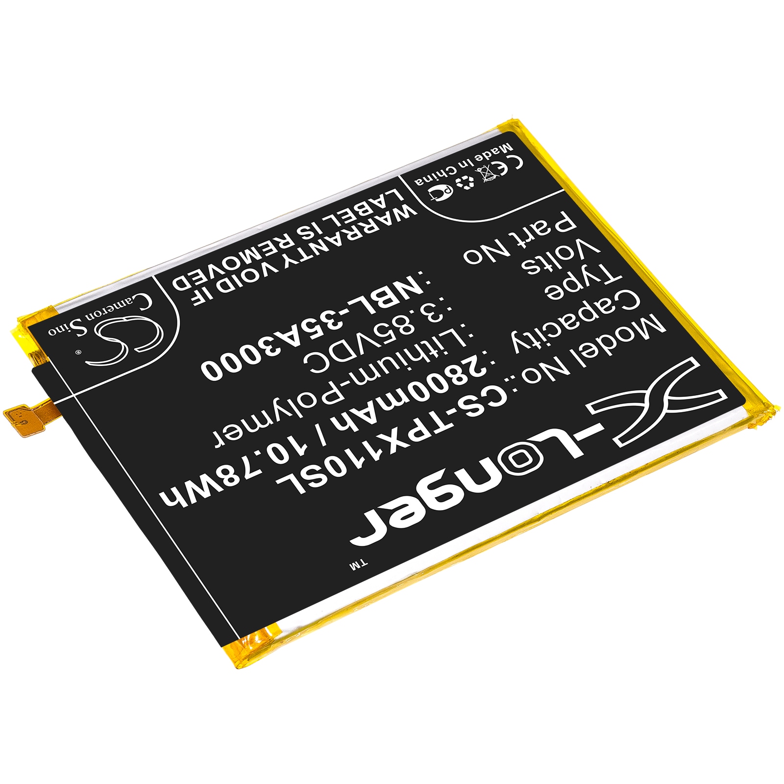 Batteri for SmartPhone, Mobil for Neffos X1 Max, X1 Max Dual SIM og andre.