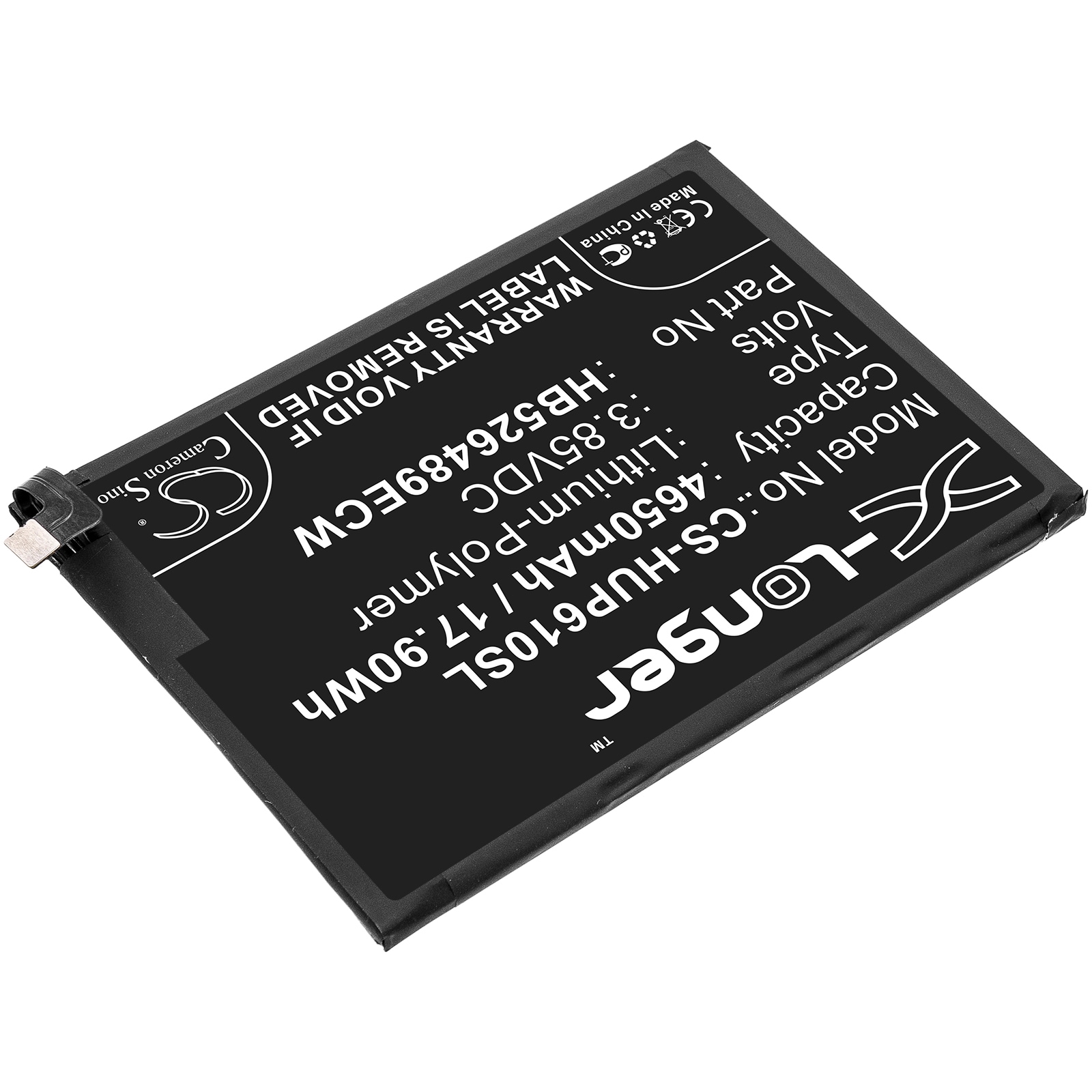 Batteri for SmartPhone, Mobil for Huawei Y6p, MED-LX9, MED-L29 og andre.