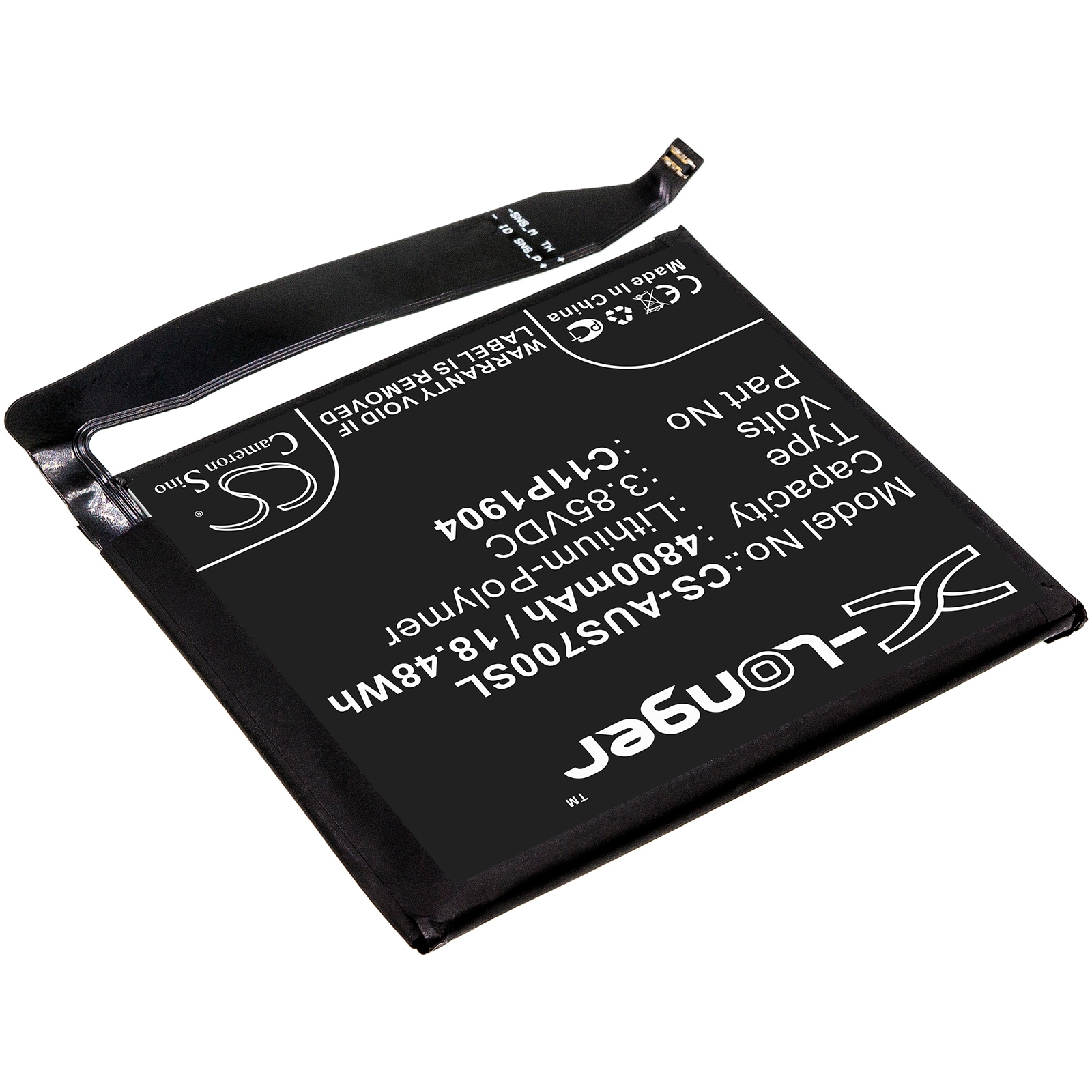 Batteri for SmartPhone, Mobil for Asus ZenFone 7, ZenFone 7 Pro, ZS670KS og andre.