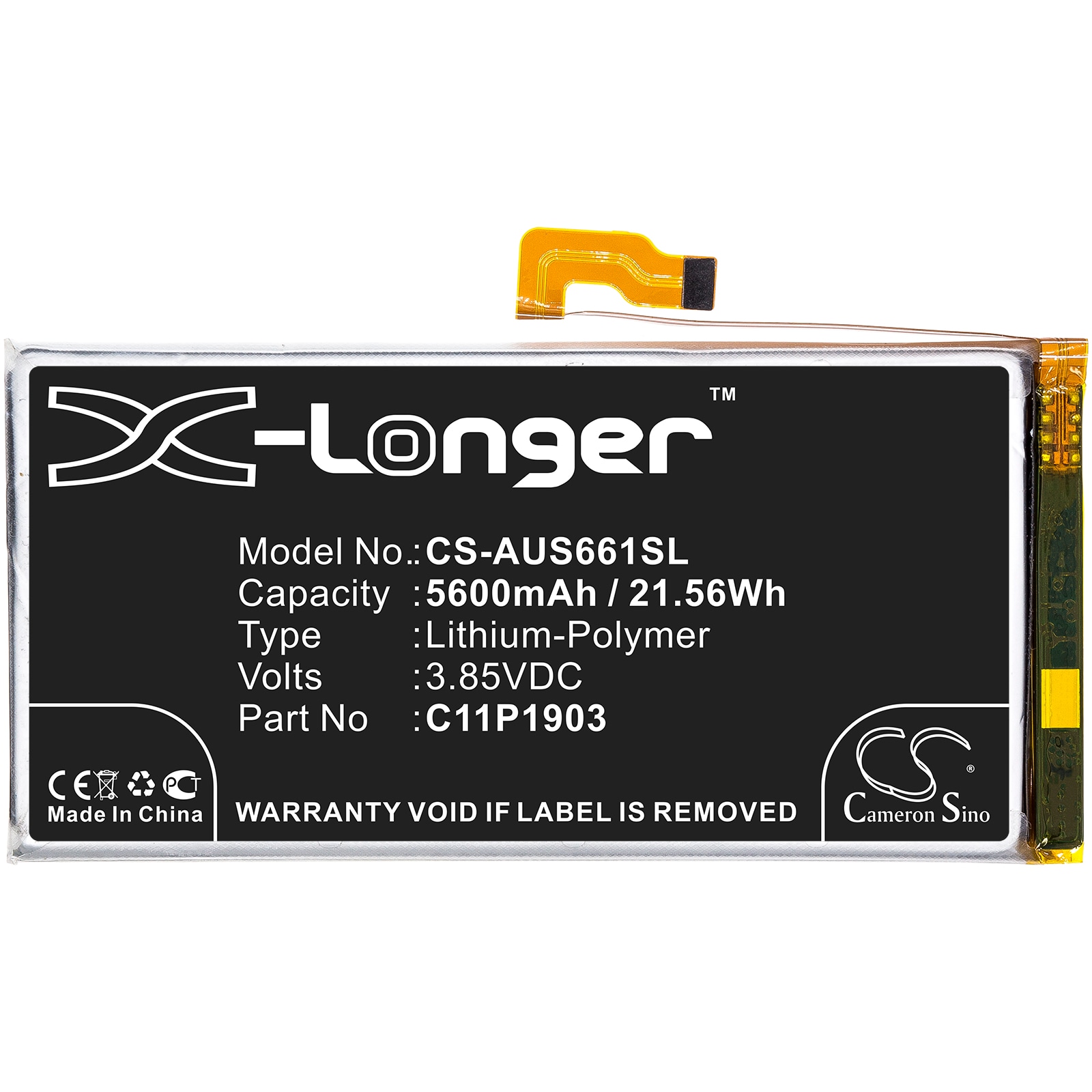 Batteri for SmartPhone, Mobil for Asus ROG Phone III, ROG Phone 3, ZS661KS