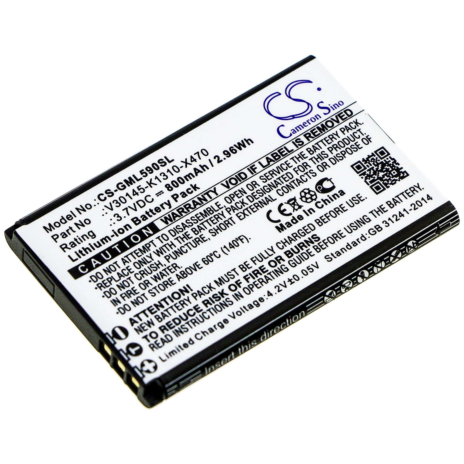 Batteri for SmartPhone, Mobil for Saiet Ready Max, One Max, Single etc.