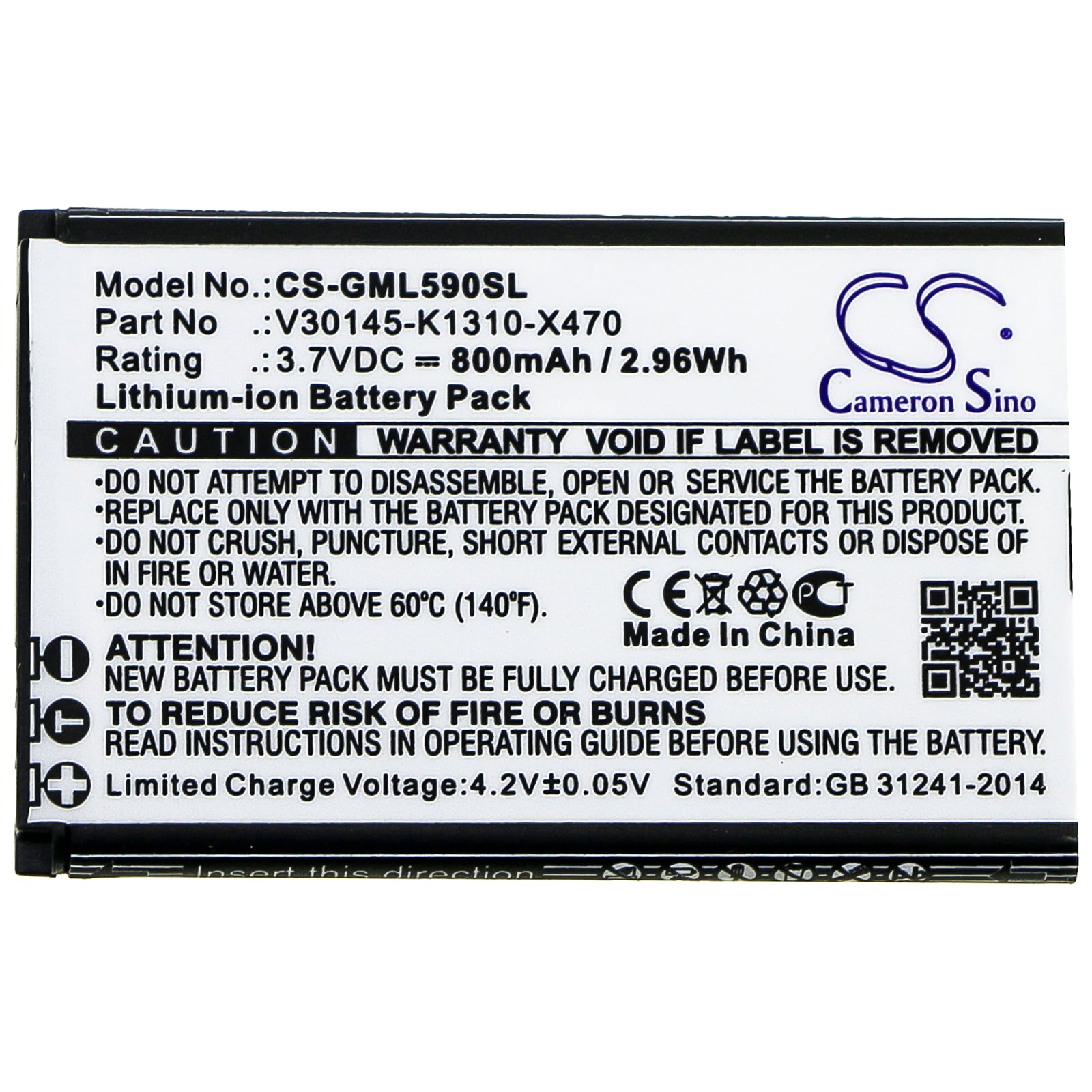Batteri for SmartPhone, Mobil for Saiet Ready Max, One Max, Single etc.
