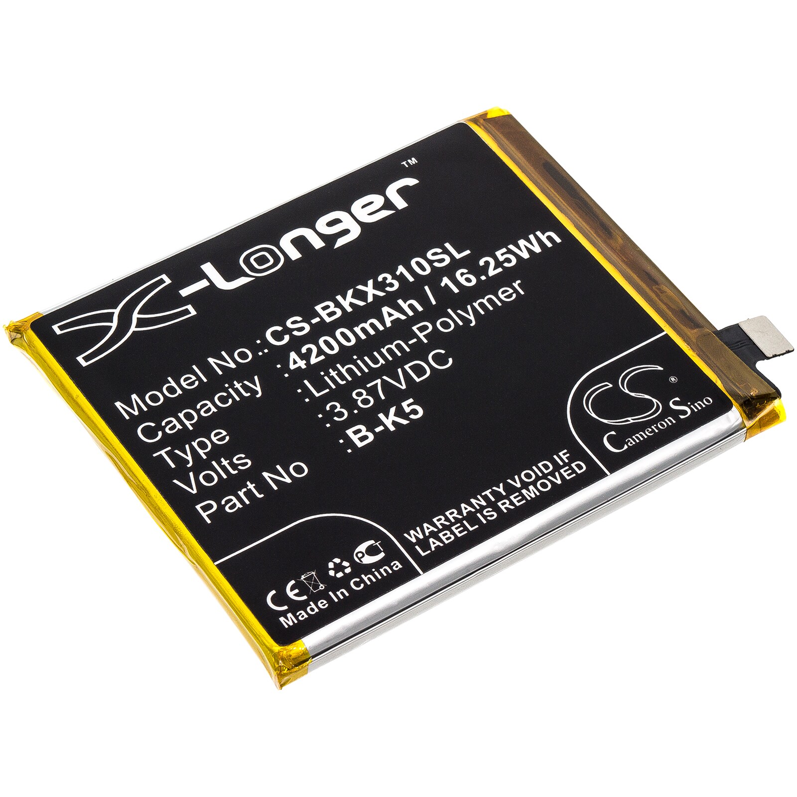 Batteri for SmartPhone, Mobil for VIVO X30 Pro, X30 Pro 5G, V1938T og andre.
