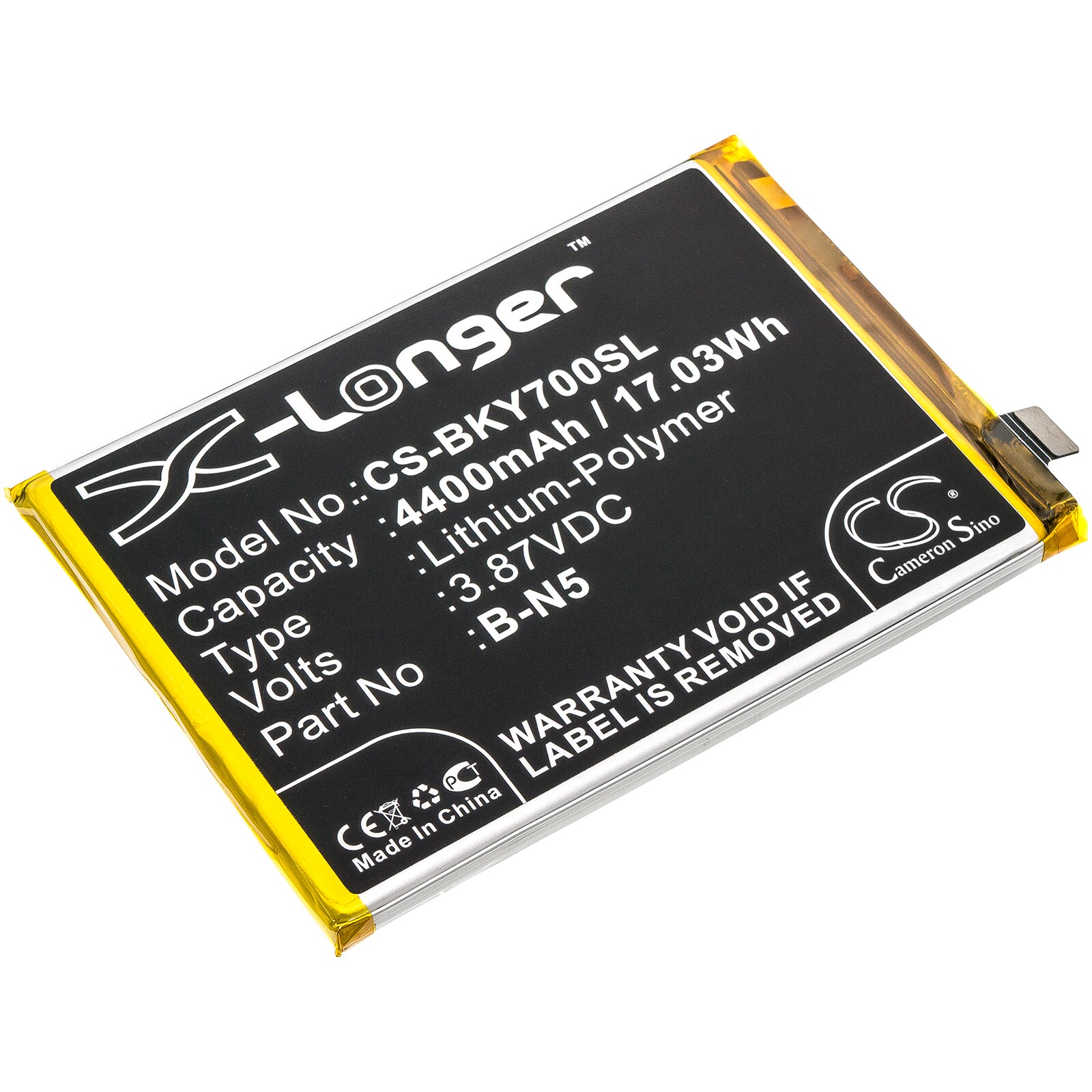 Batteri for SmartPhone, mobil for VIVO Y51S, Y70S, V2002A etc.