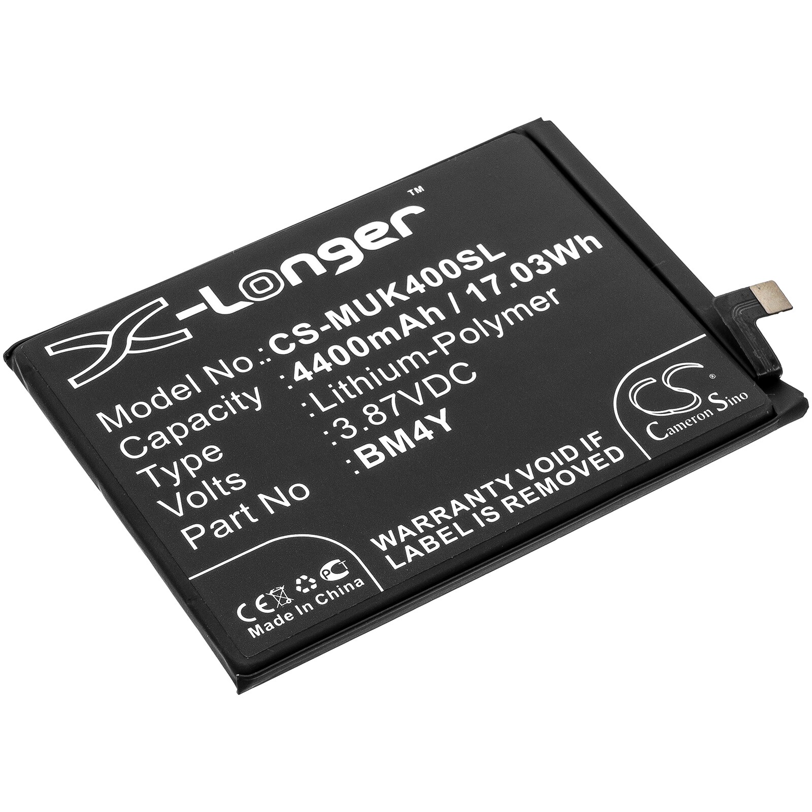 Batteri for SmartPhone, mobil for Xiaomi Mi 11X 5G, M2012K11AI, Poco F3 5G og andre.