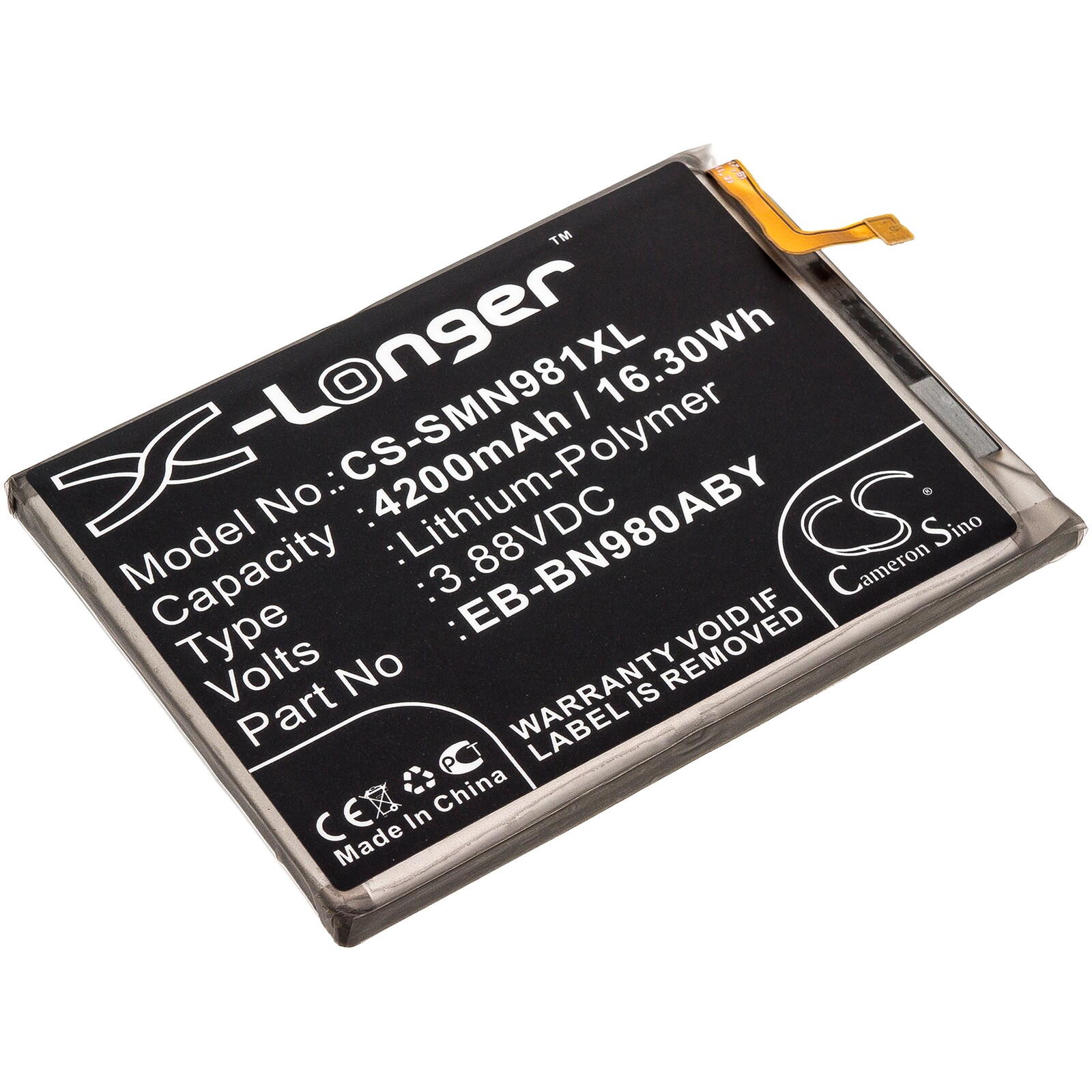 Batteri for SmartPhone, Mobil for Samsung Galaxy Note 20, SM-N981N og andre.