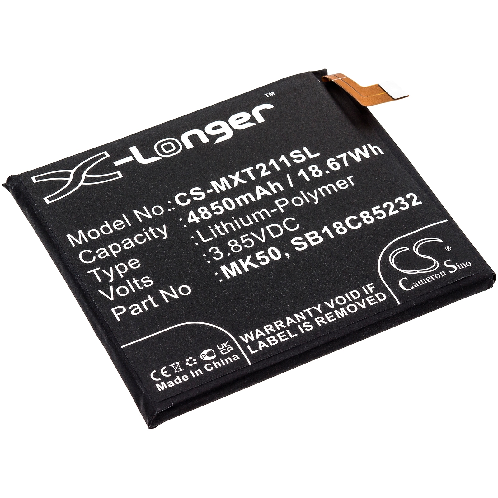 Batteri for SmartPhone, mobil for Motorola Moto One 5G Ace, Moto G 5G og andre.