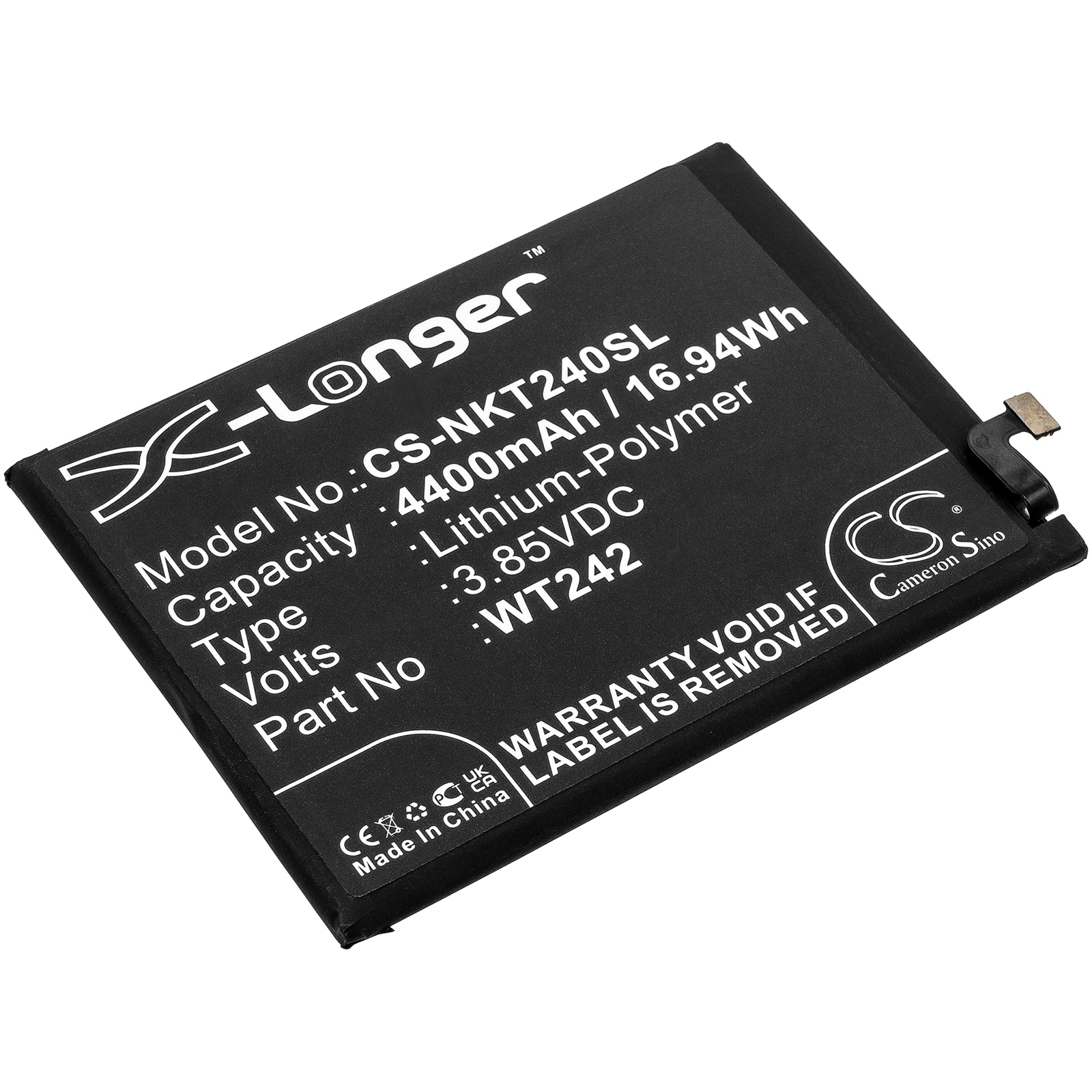 Batteri for SmartPhone, Mobil for Nokia Nokia 2.4, TA-1277, TA-1275 etc.