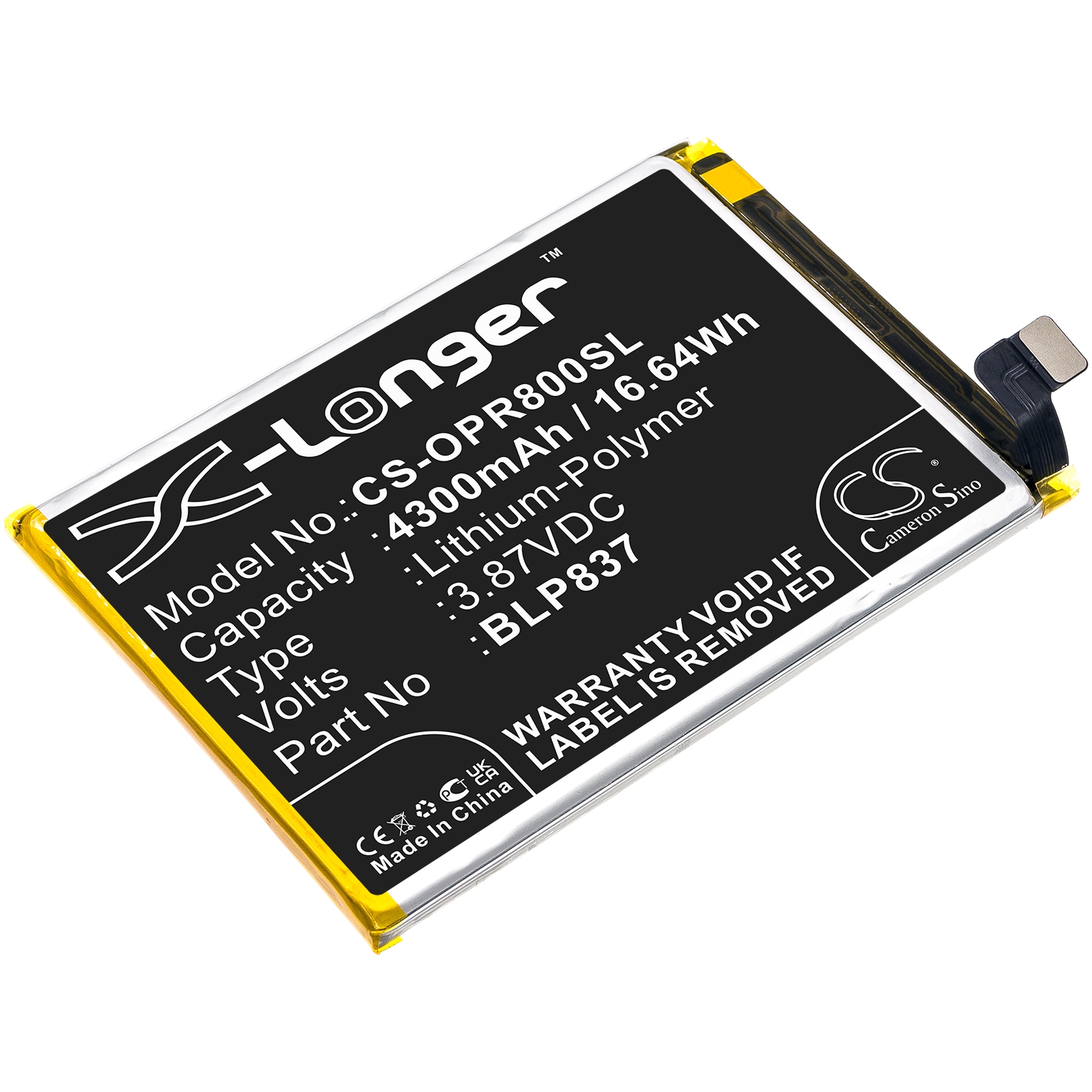 Batteri for SmartPhone, Mobil for OPPO Realme 8 Pro