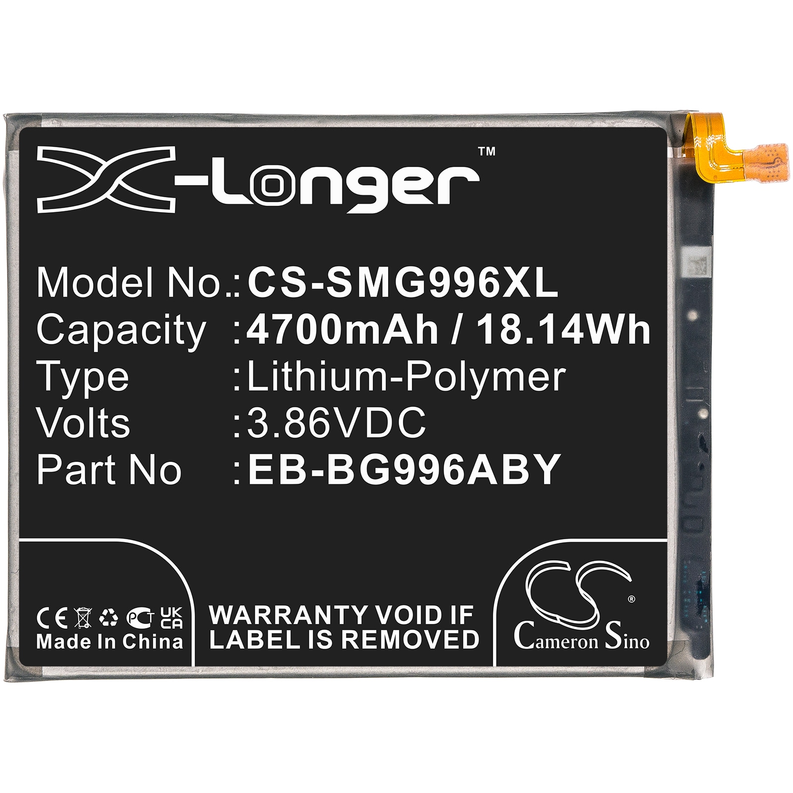 Batteri for SmartPhone, Mobil for Samsung Galaxy S21+, Galaxy S21+ 5G, SM-G996W og andre.