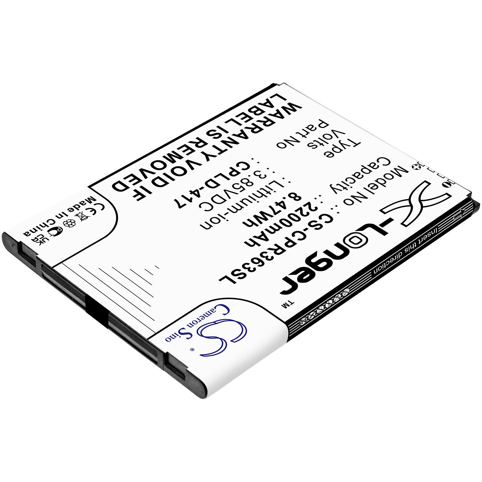 Batteri for SmartPhone, Mobil for Coolpad Defiant, BTR3635A