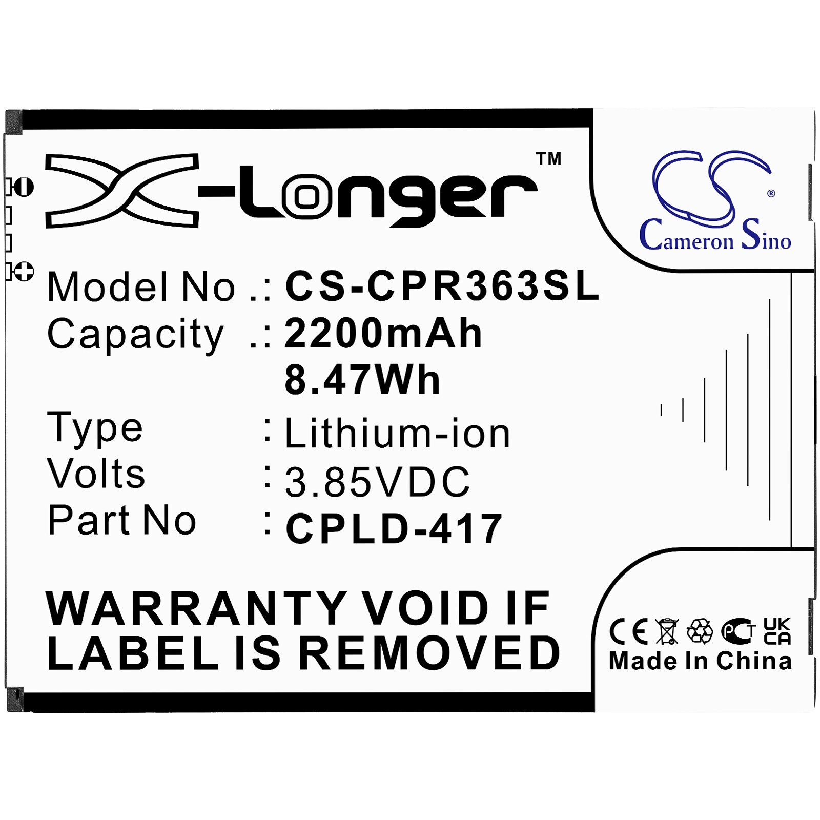 Batteri for SmartPhone, Mobil for Coolpad Defiant, BTR3635A
