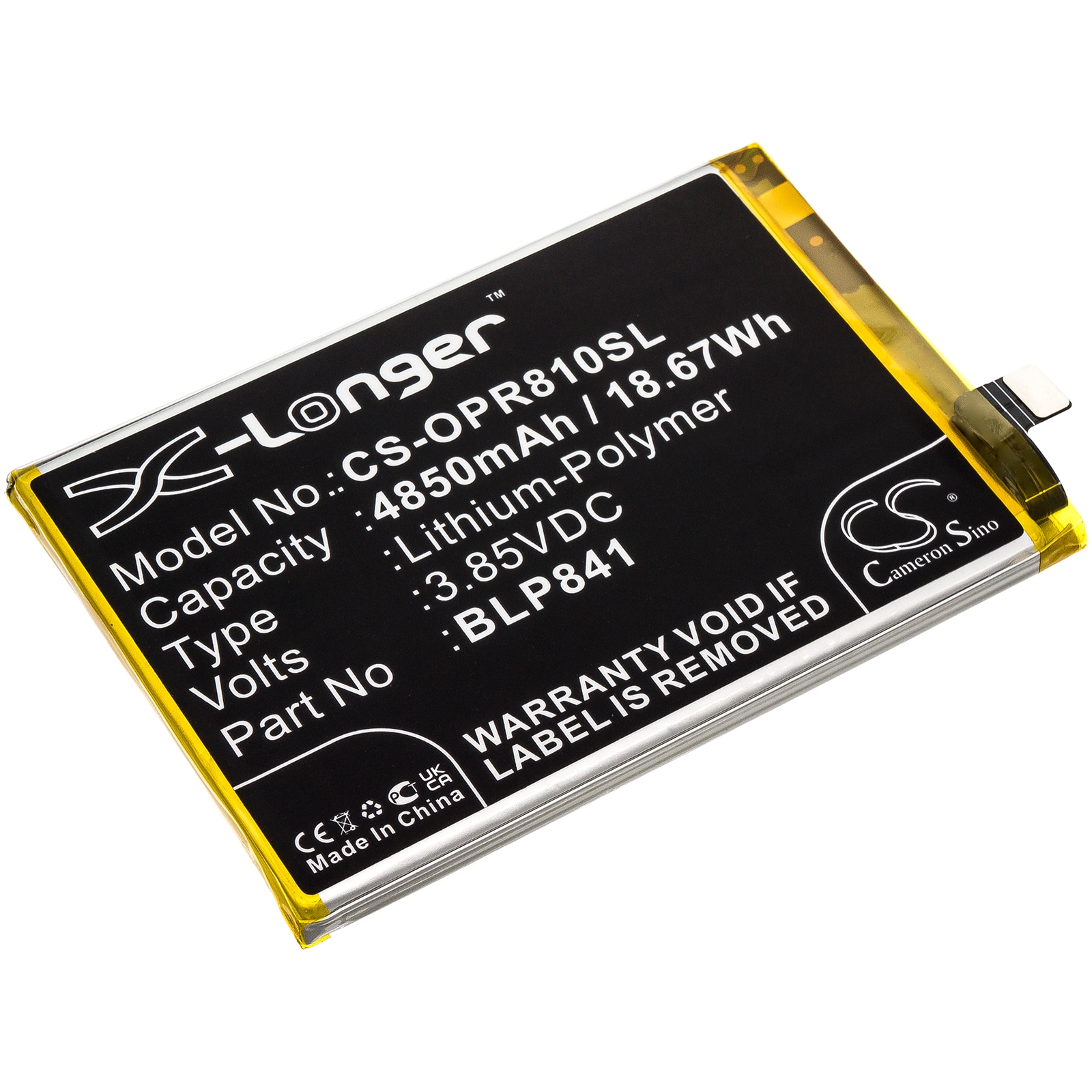 Batteri for SmartPhone, Mobil for OPPO Realme 8, Realme Q3, Realme Q3I og andre.