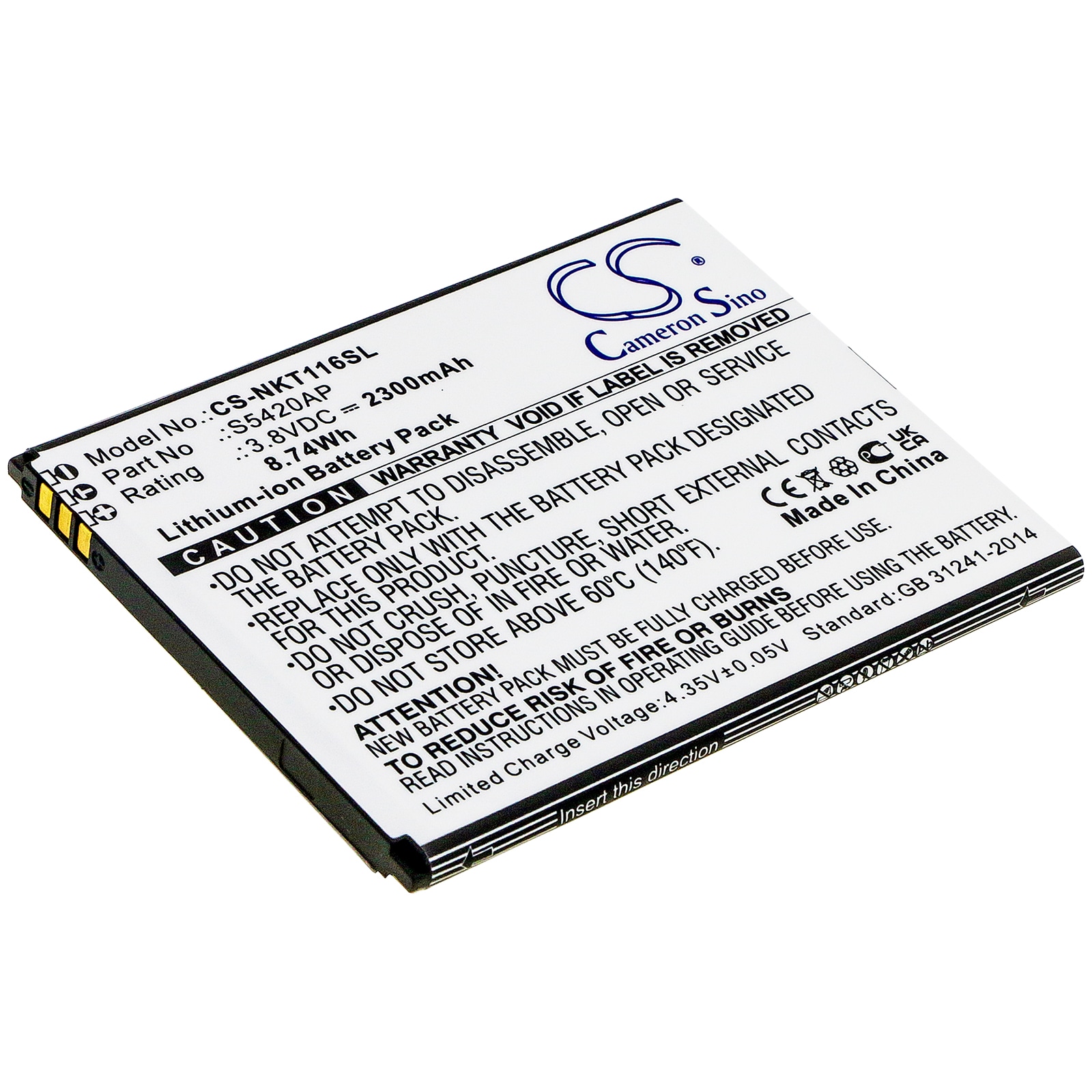 Batteri for SmartPhone, Mobil for Nokia C1 2019, TA-1165