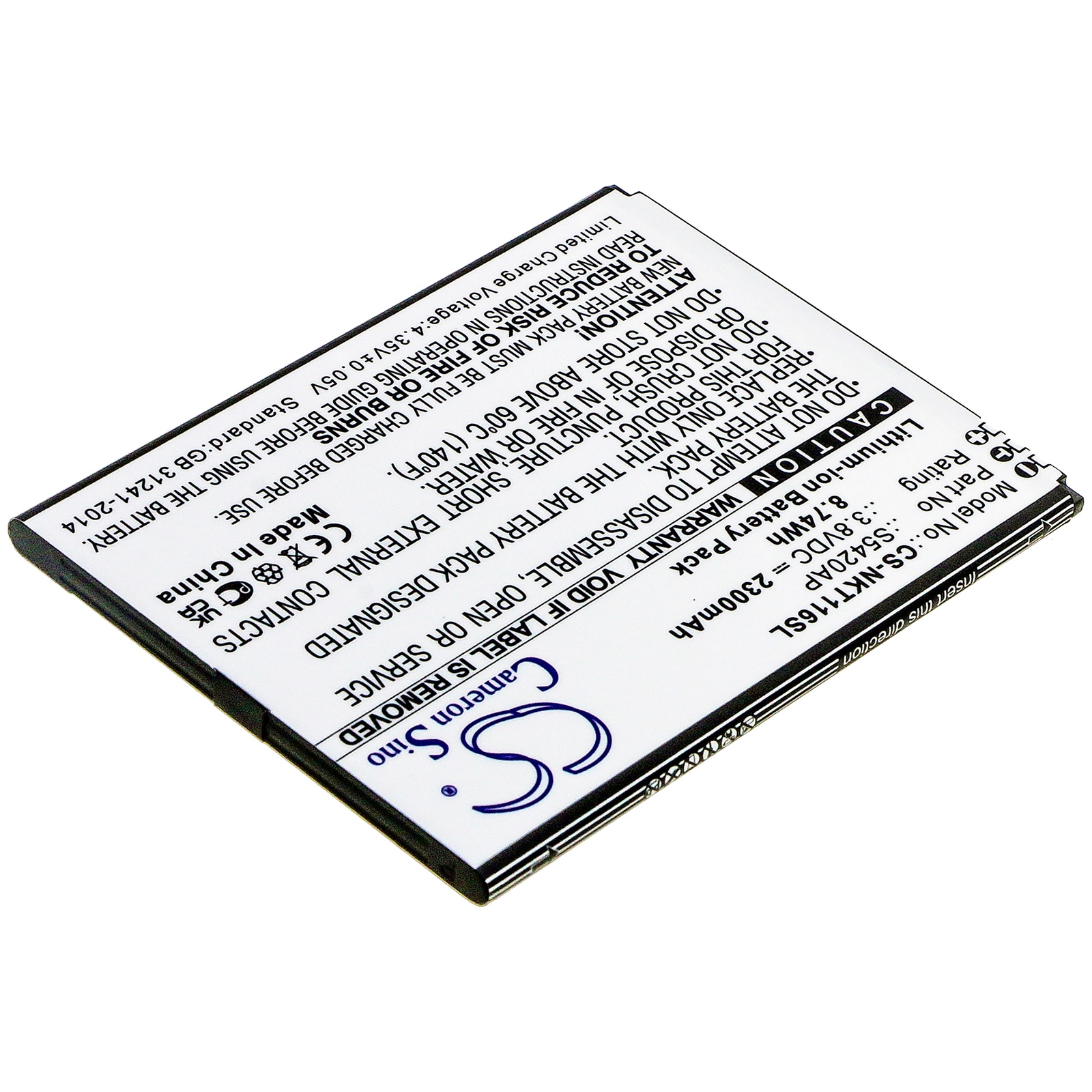 Batteri for SmartPhone, Mobil for Nokia C1 2019, TA-1165