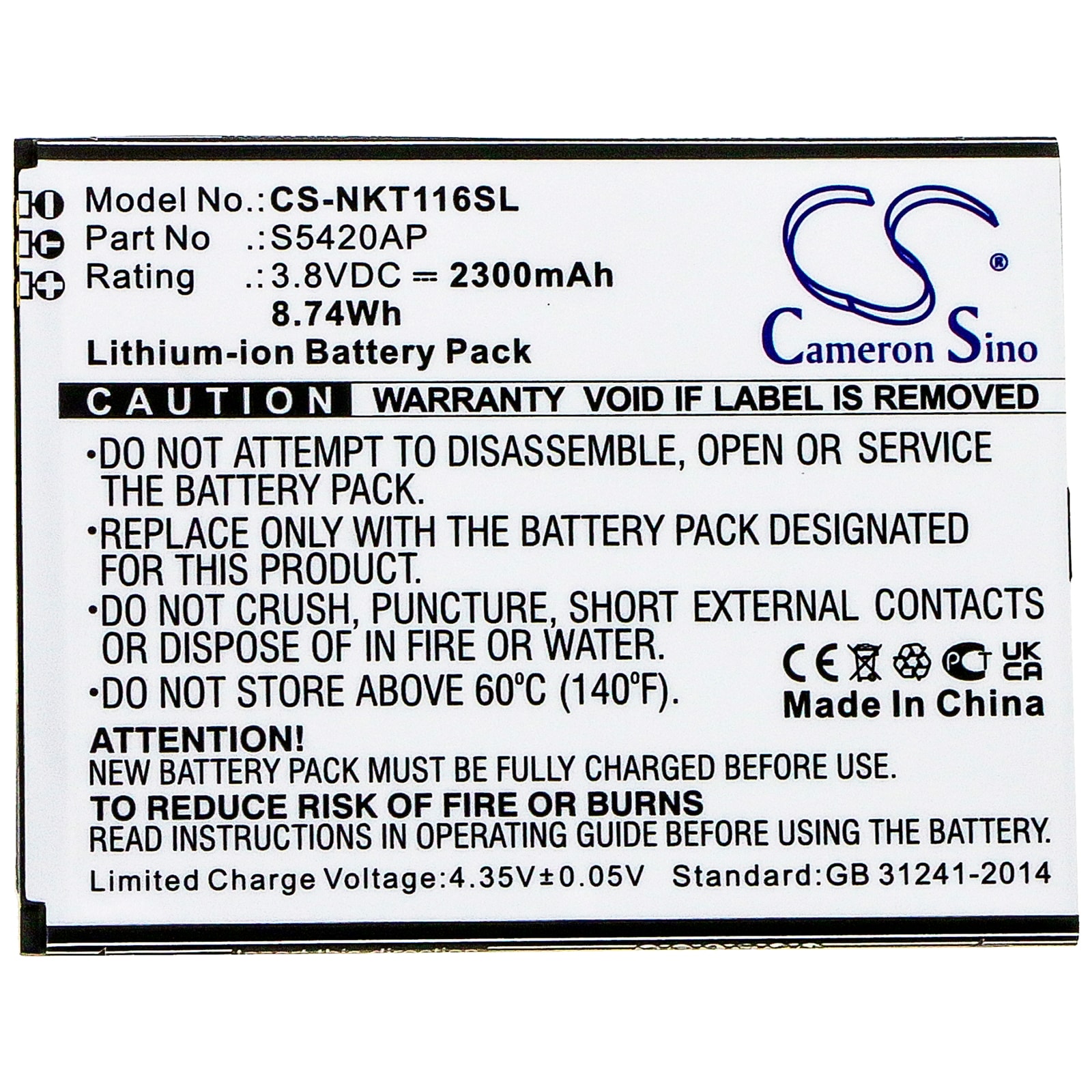 Batteri for SmartPhone, Mobil for Nokia C1 2019, TA-1165