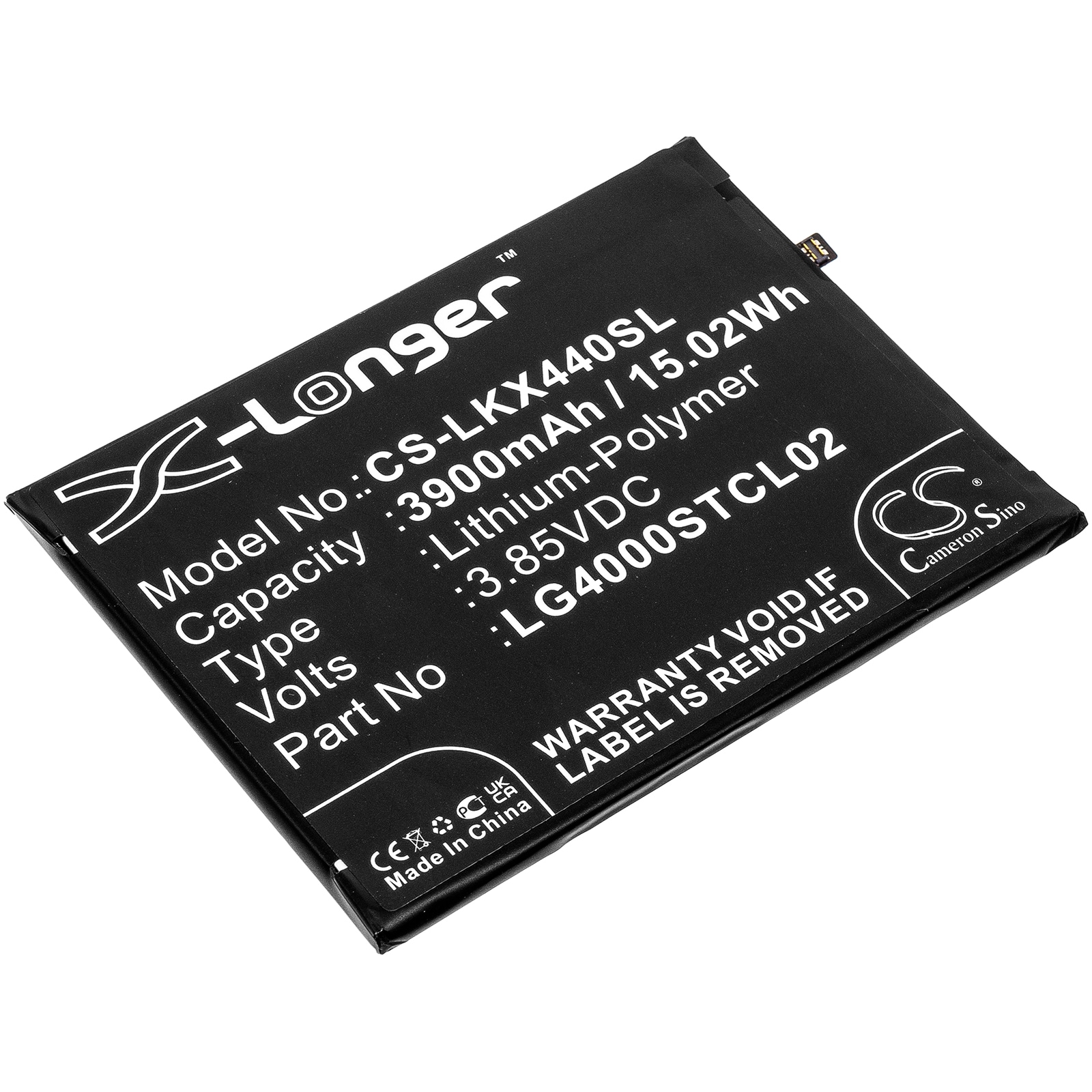 Batteri for SmartPhone, Mobil for LG X440, LMX440IM, W30 Plus og andre.