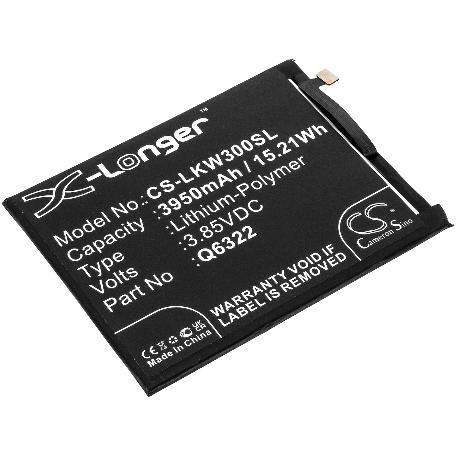 Batteri for SmartPhone, Mobil for LG W30
