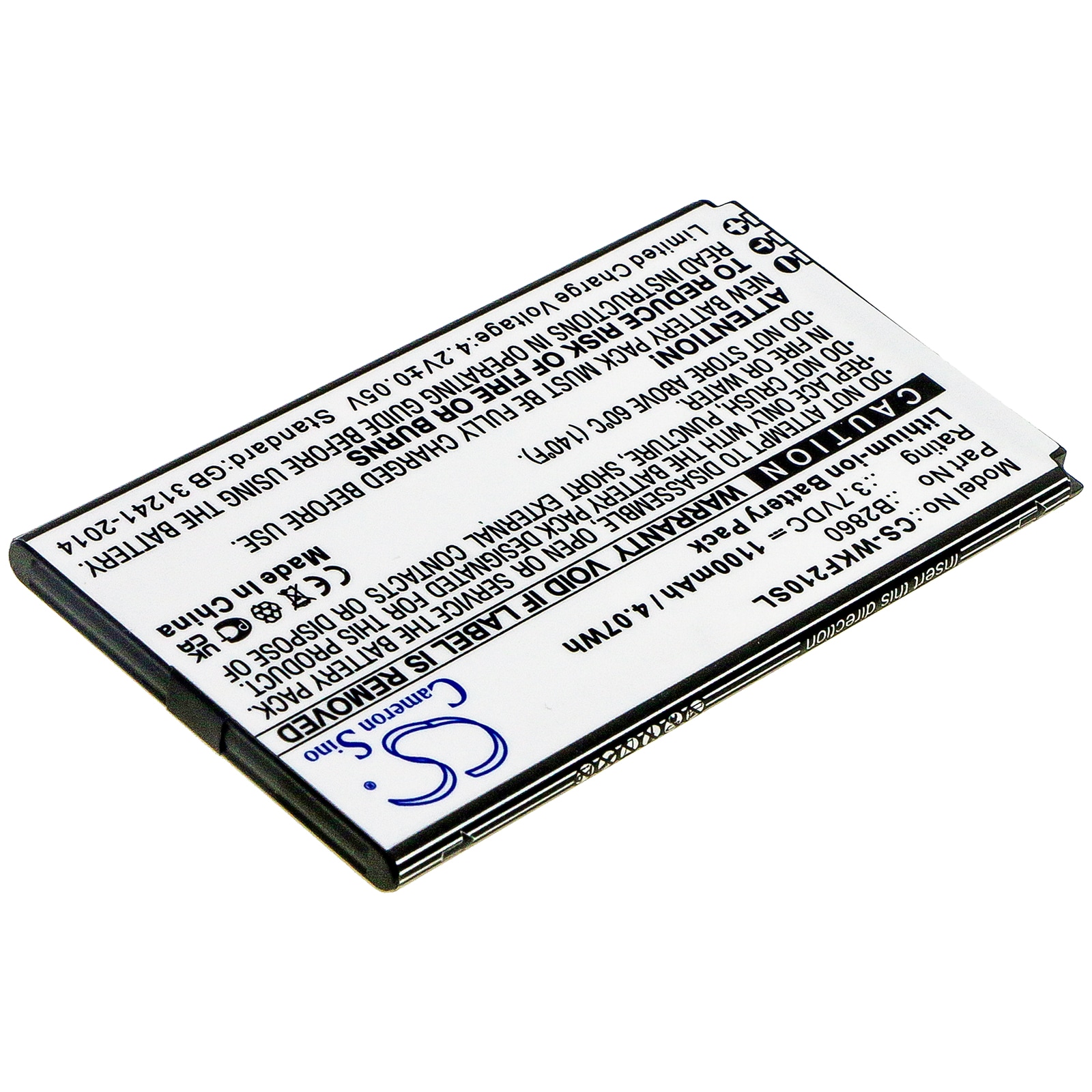 Batteri for SmartPhone, Mobil for Wiko F200