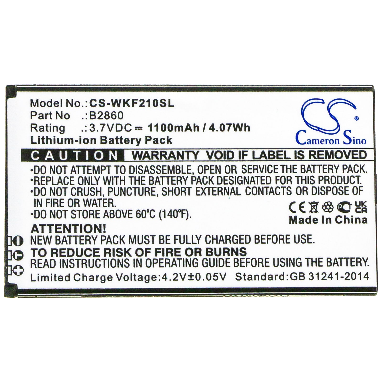 Batteri for SmartPhone, Mobil for Wiko F200