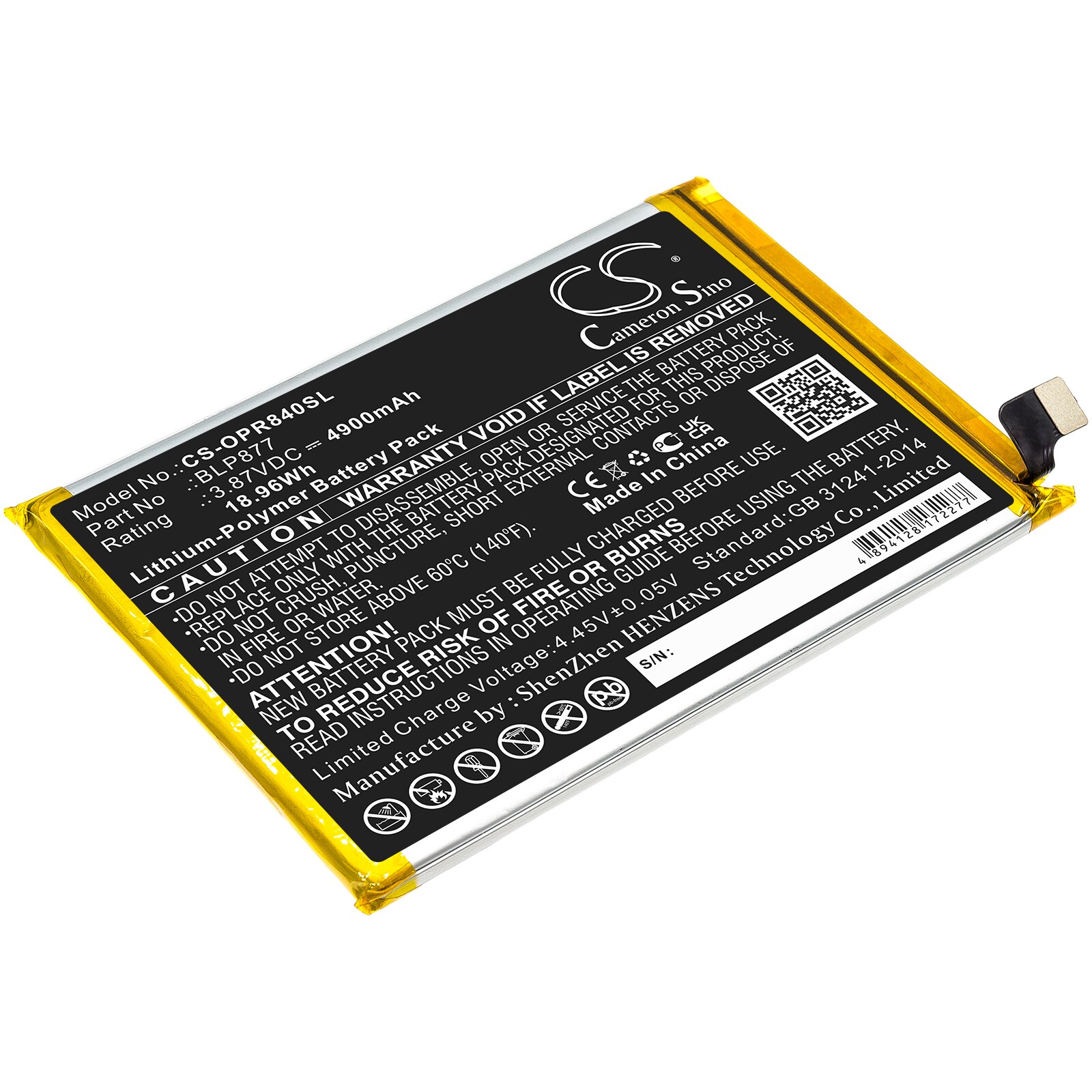 Batteri for SmartPhone, Mobil for OPPO Realme 8i