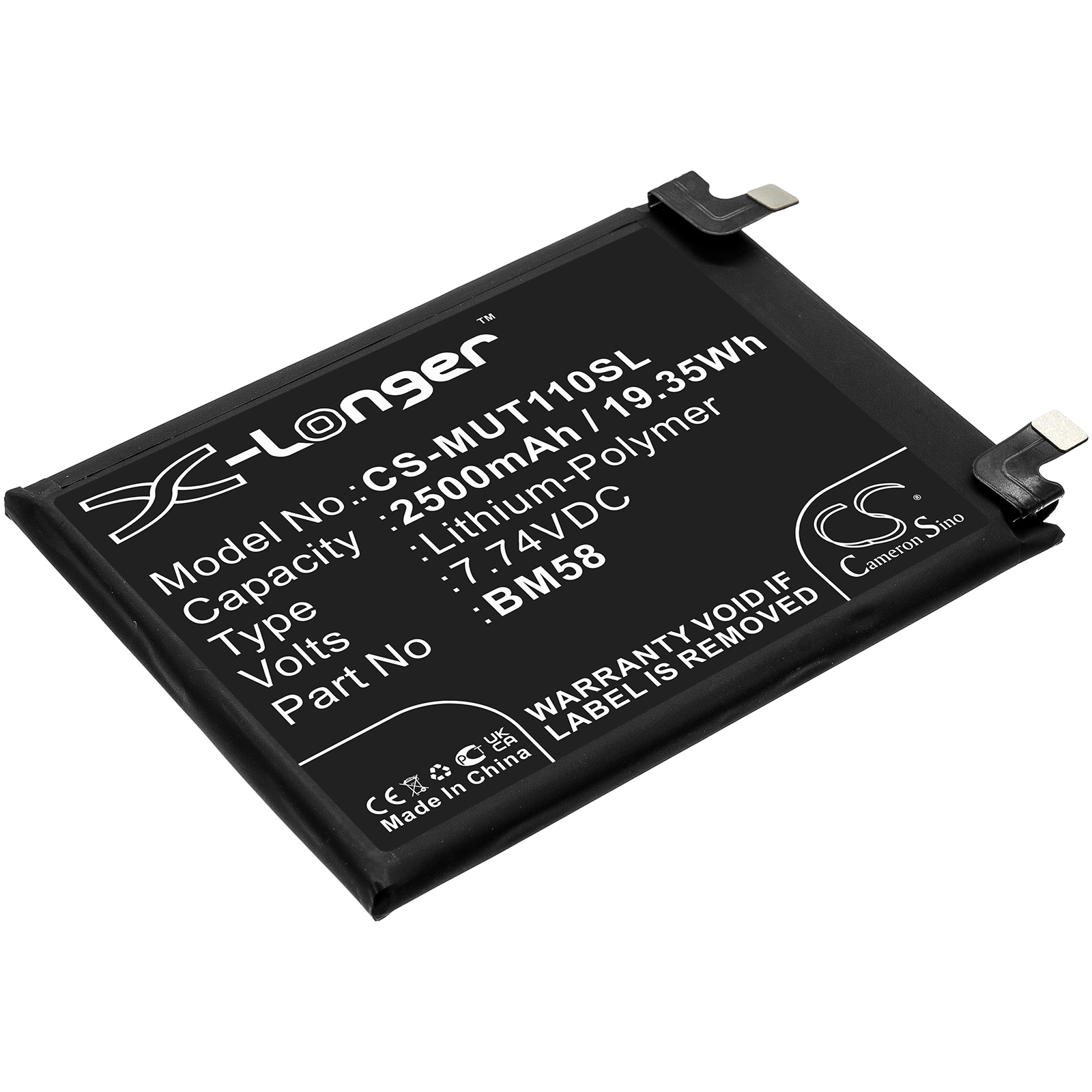 Batteri for SmartPhone, Mobil for Xiaomi Mi 11T Pro 5G, 2107113SG