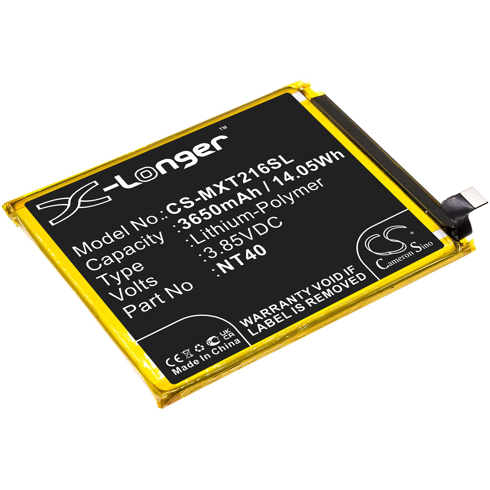 Batteri for SmartPhone, Mobil for Motorola Moto G Pure, XT2163-4, XT2163DL og andre.
