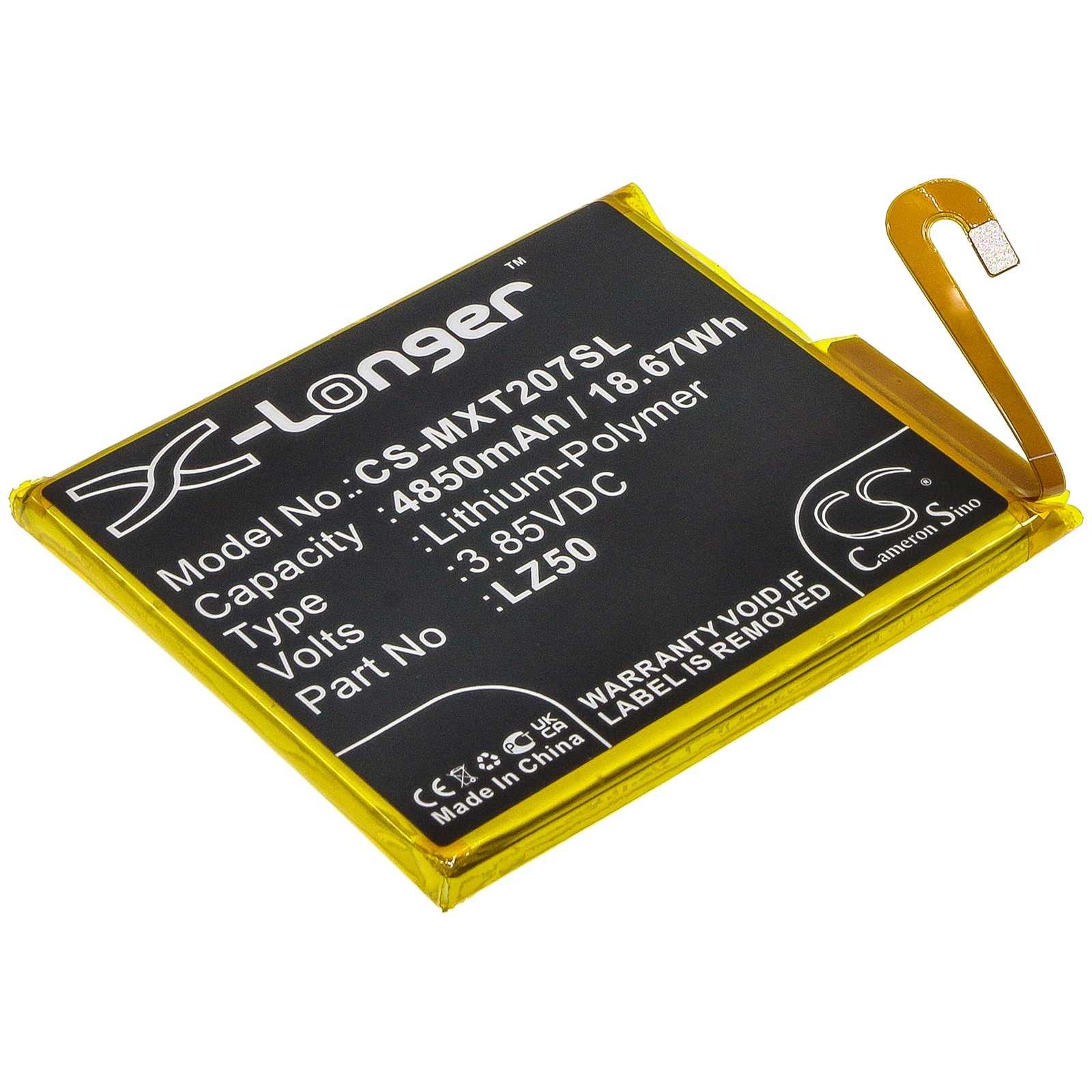 Batteri for SmartPhone, Mobil for Motorola Moto G 5G Plus, moto G100, XT2075 og andre.