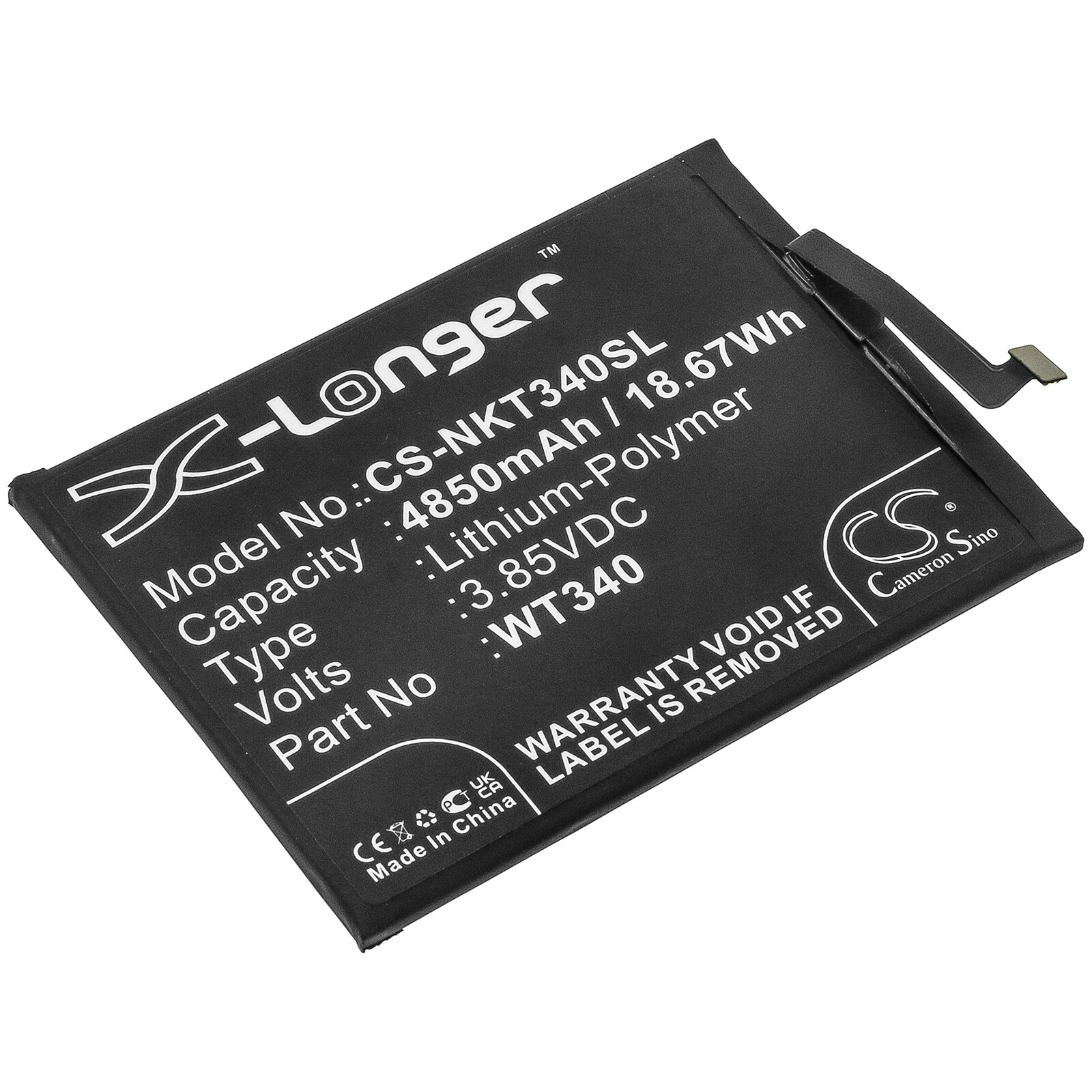 Batteri for SmartPhone, Mobil for Nokia G10, G20, TA-1338 etc.