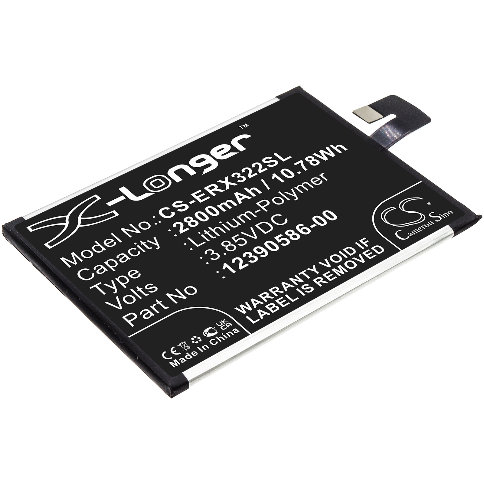 Batteri for SmartPhone, Mobil for Sony Xperia 10 Plus, i3223, i4293 og andre.