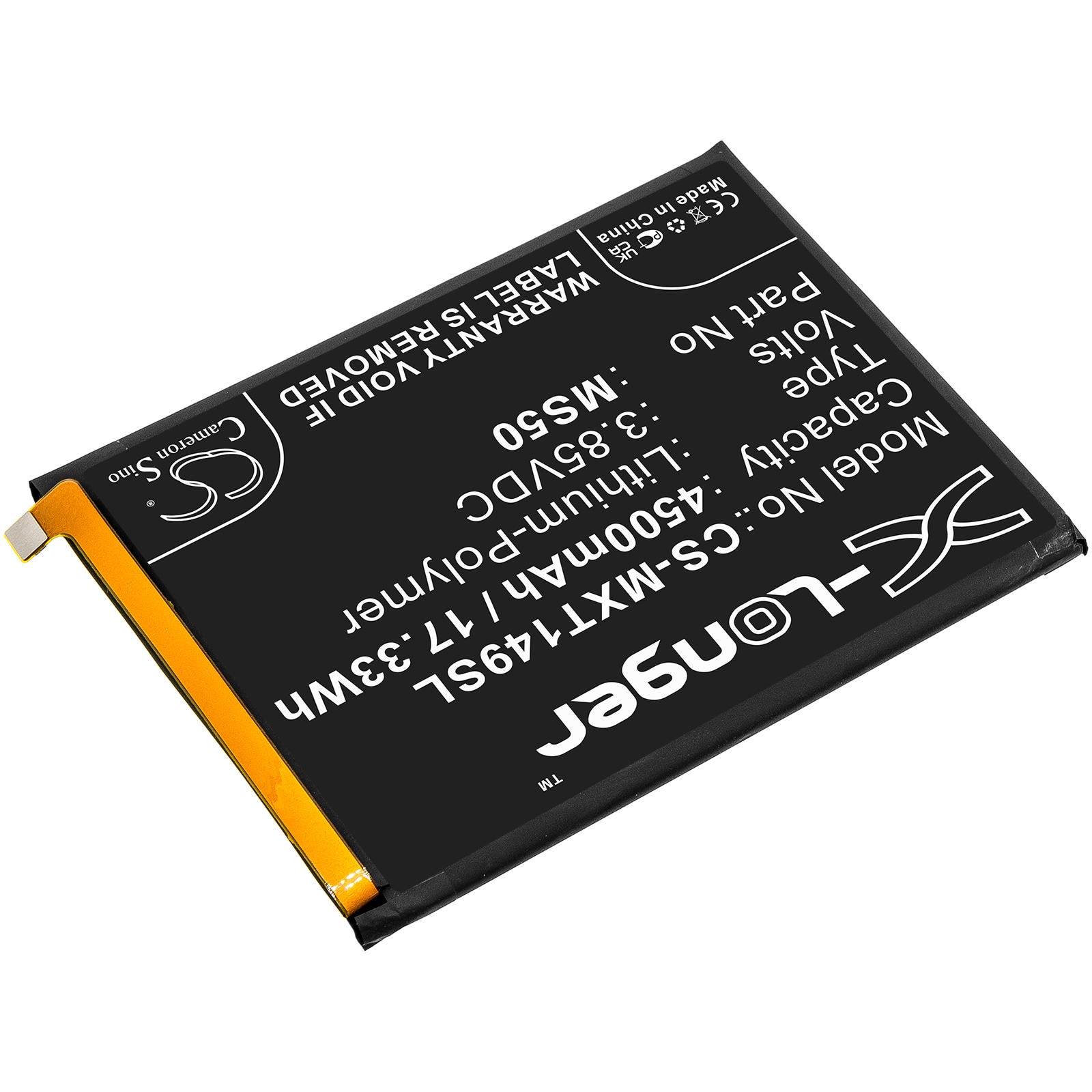 Batteri for SmartPhone, Mobil for Motorola Moto G50 5G, Moto G50 5G 2021, XT2149 og andre.