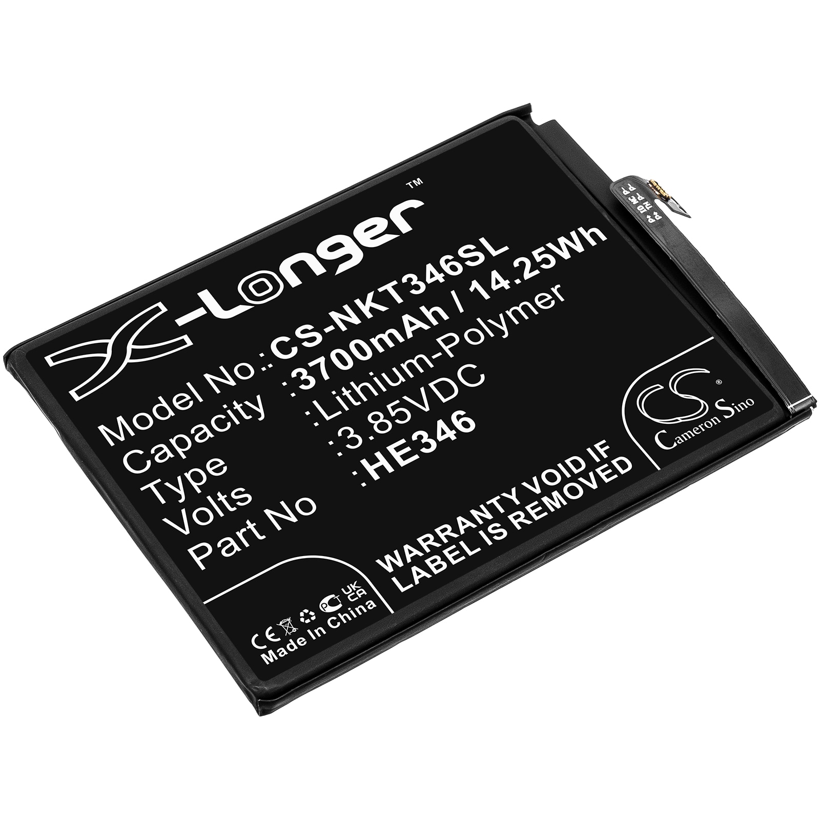 Batteri for SmartPhone, Mobil for Nokia 7 Plus, TA1046